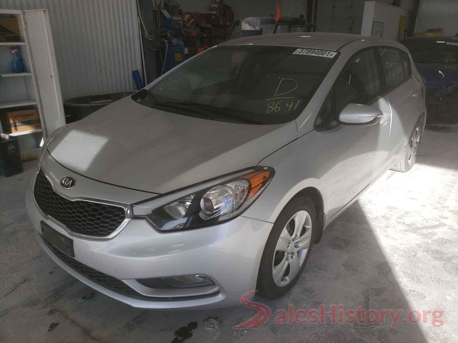 KNAFK5A88G5538641 2016 KIA FORTE