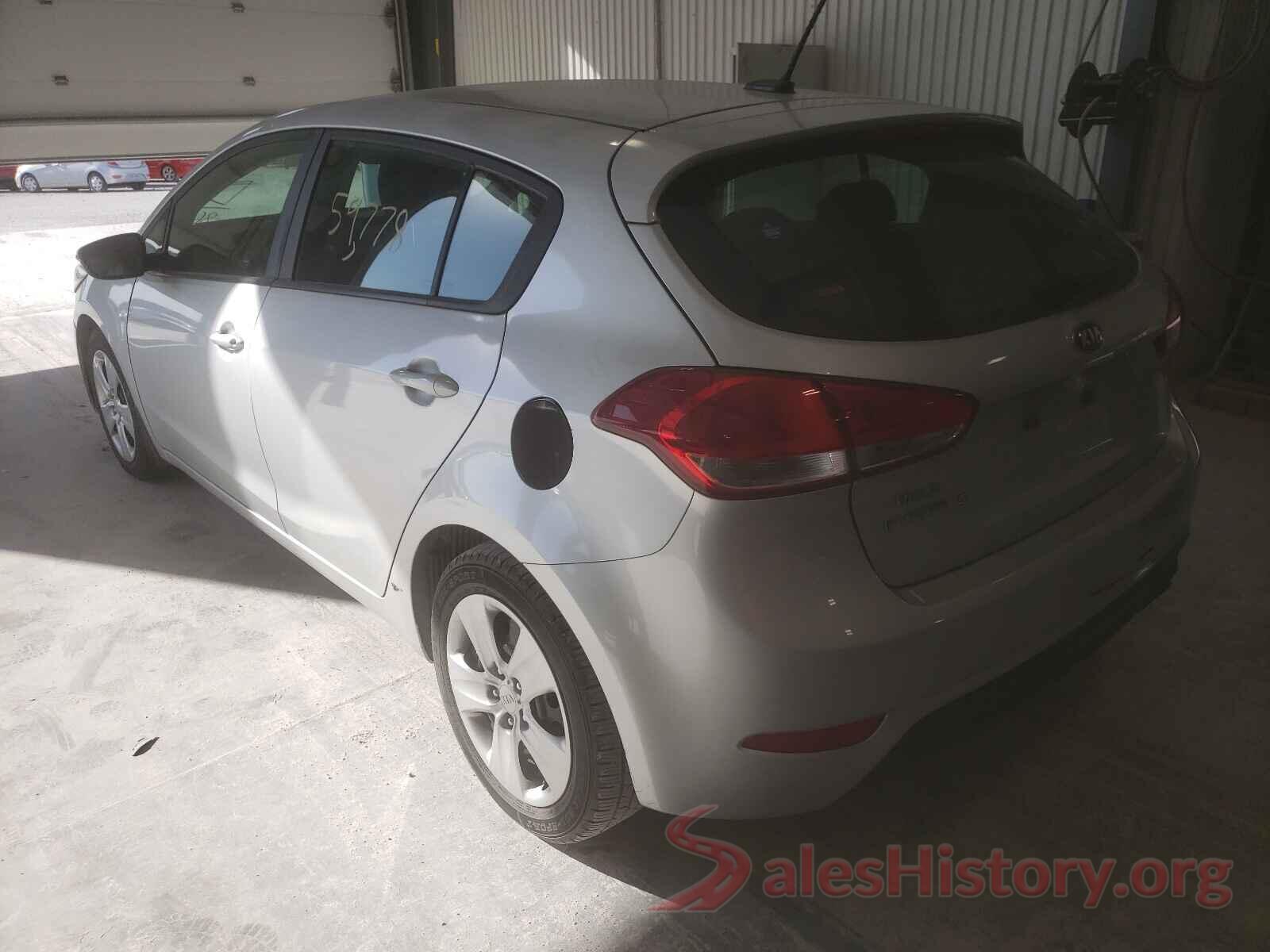 KNAFK5A88G5538641 2016 KIA FORTE