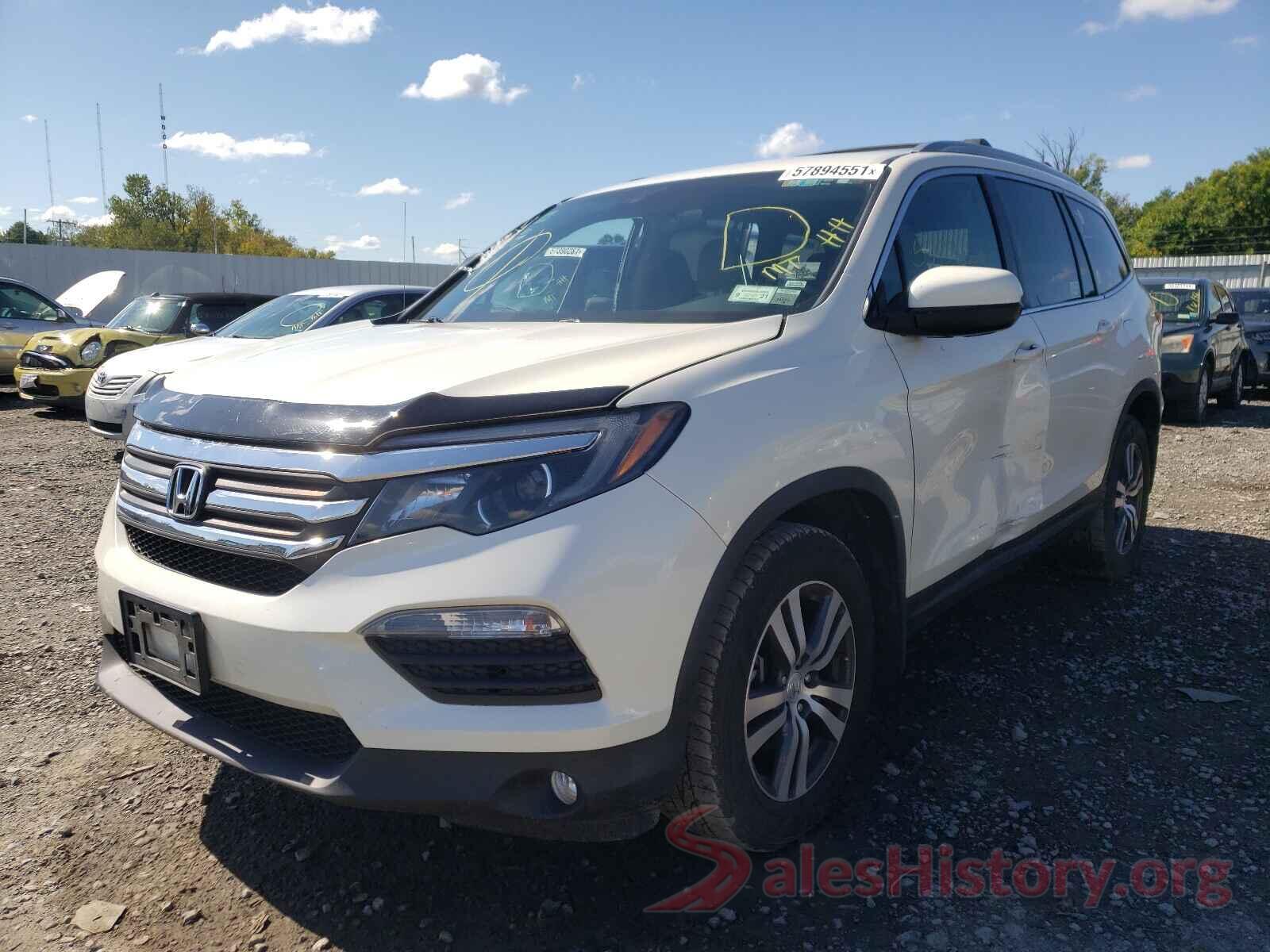 5FNYF6H30GB034549 2016 HONDA PILOT