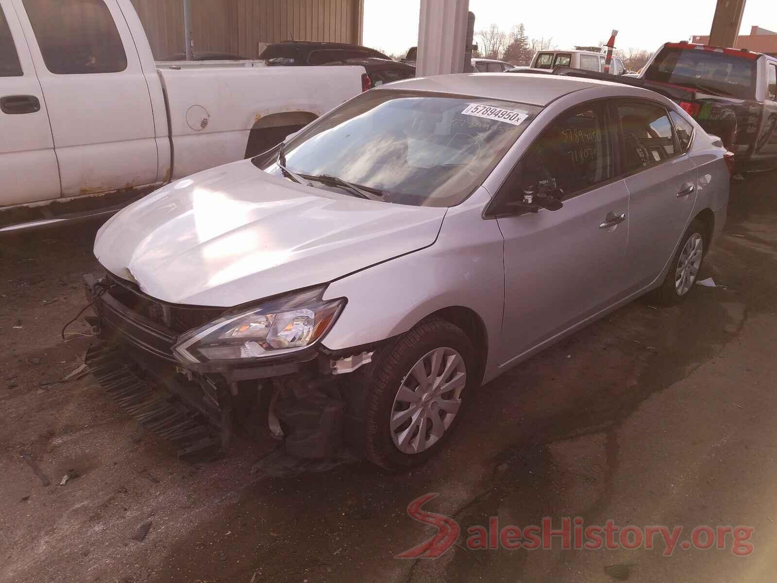 3N1AB7AP5HL683933 2017 NISSAN SENTRA