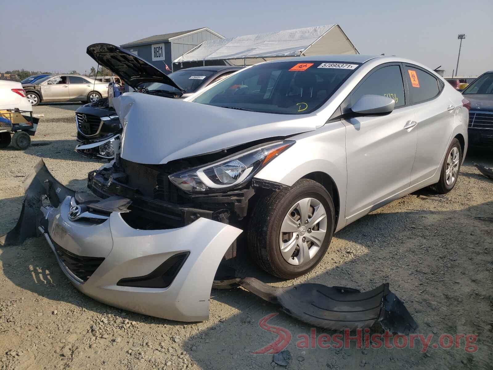 KMHDH4AE6GU512324 2016 HYUNDAI ELANTRA