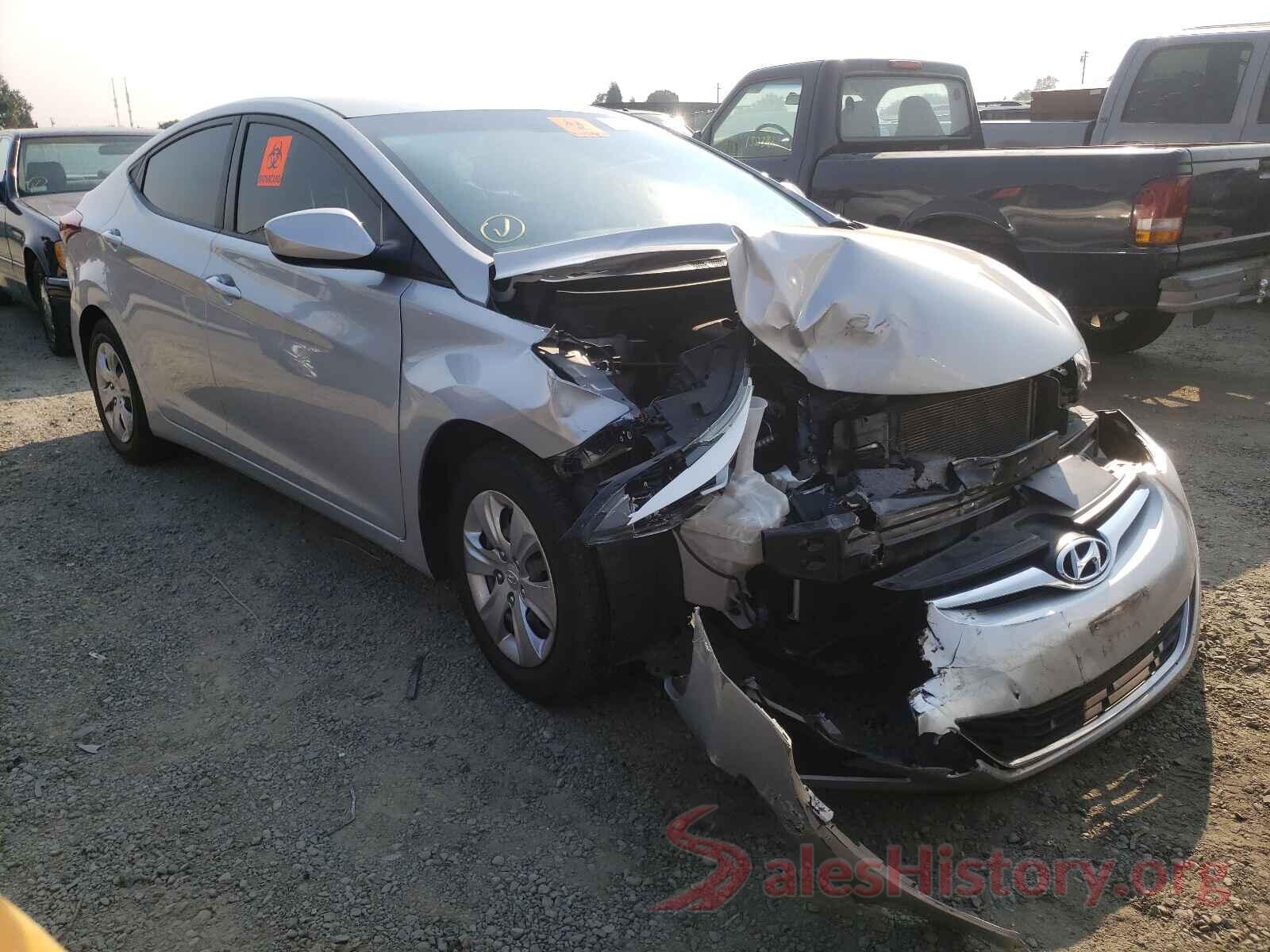 KMHDH4AE6GU512324 2016 HYUNDAI ELANTRA