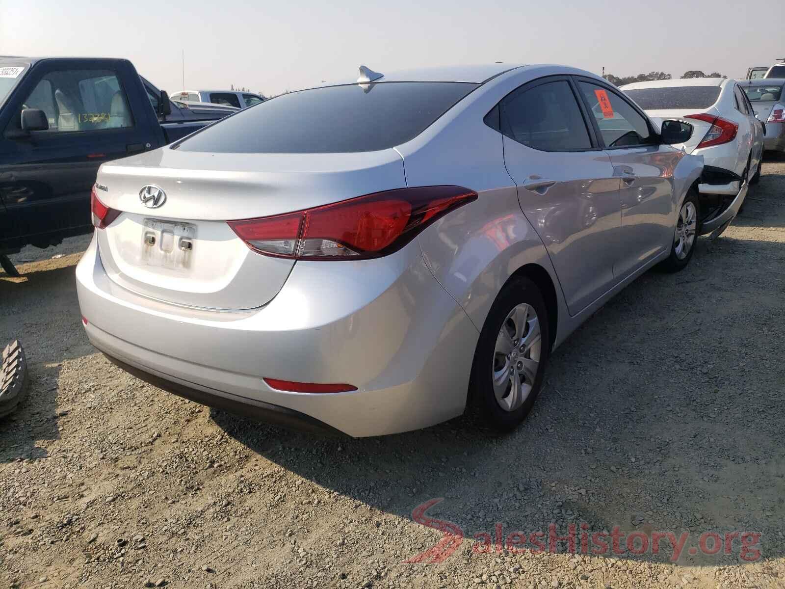 KMHDH4AE6GU512324 2016 HYUNDAI ELANTRA