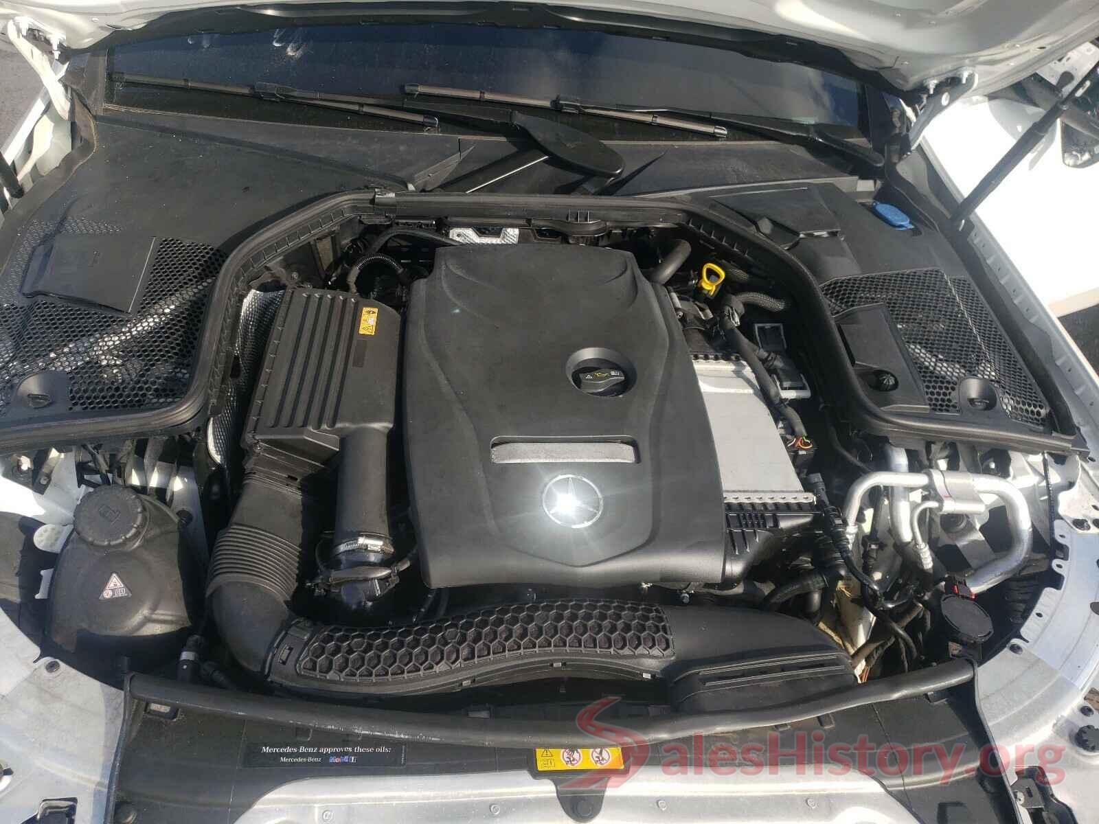 55SWF4KB8HU213305 2017 MERCEDES-BENZ C CLASS