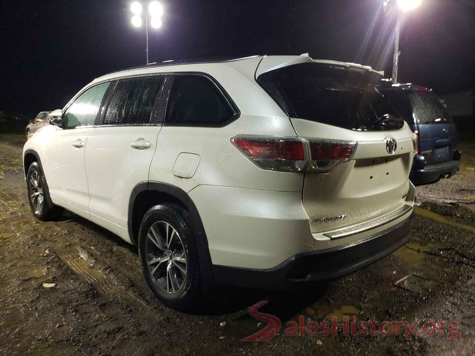 5TDJKRFH1GS503107 2016 TOYOTA HIGHLANDER