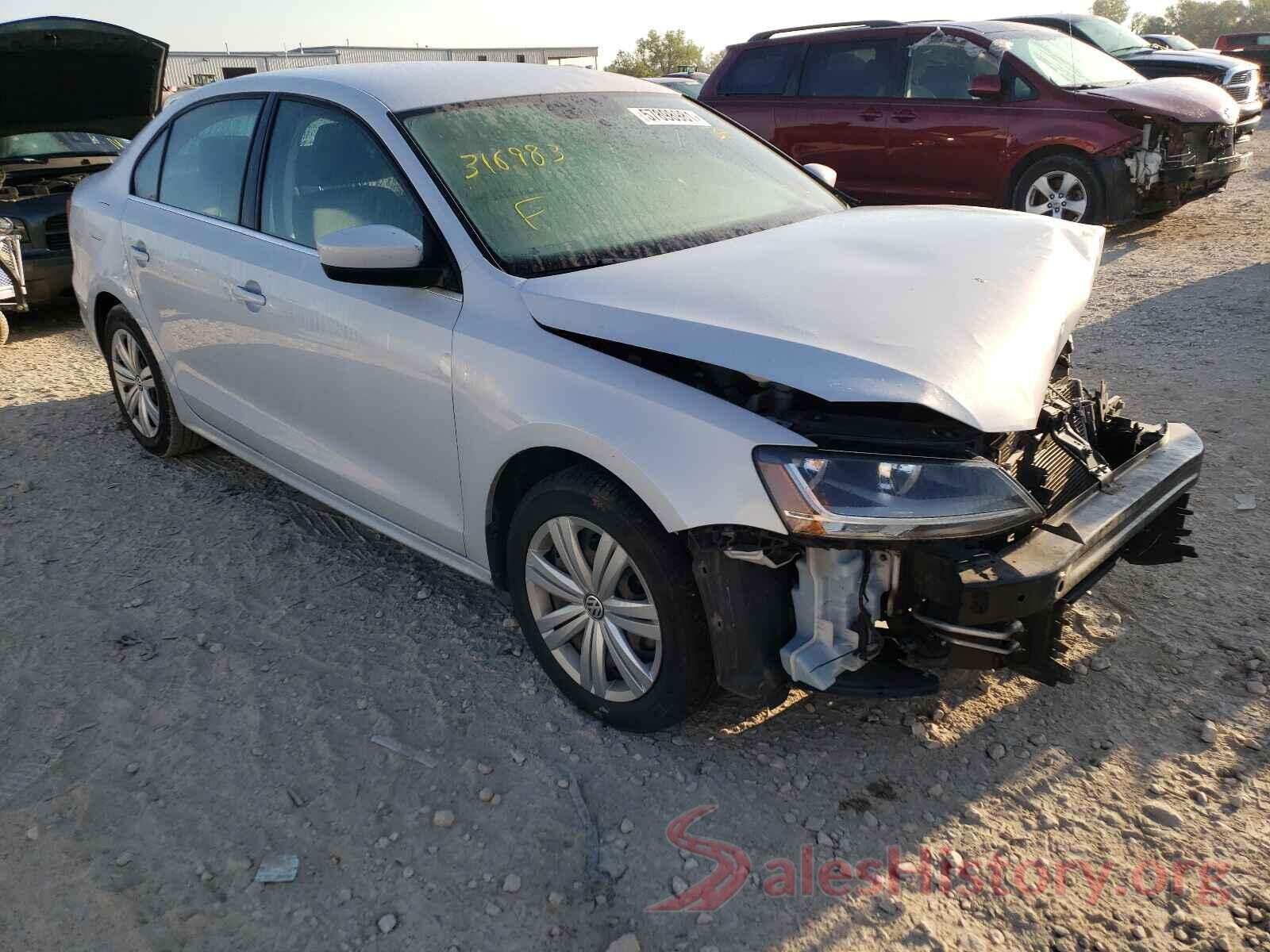 3VW2B7AJXHM316983 2017 VOLKSWAGEN JETTA