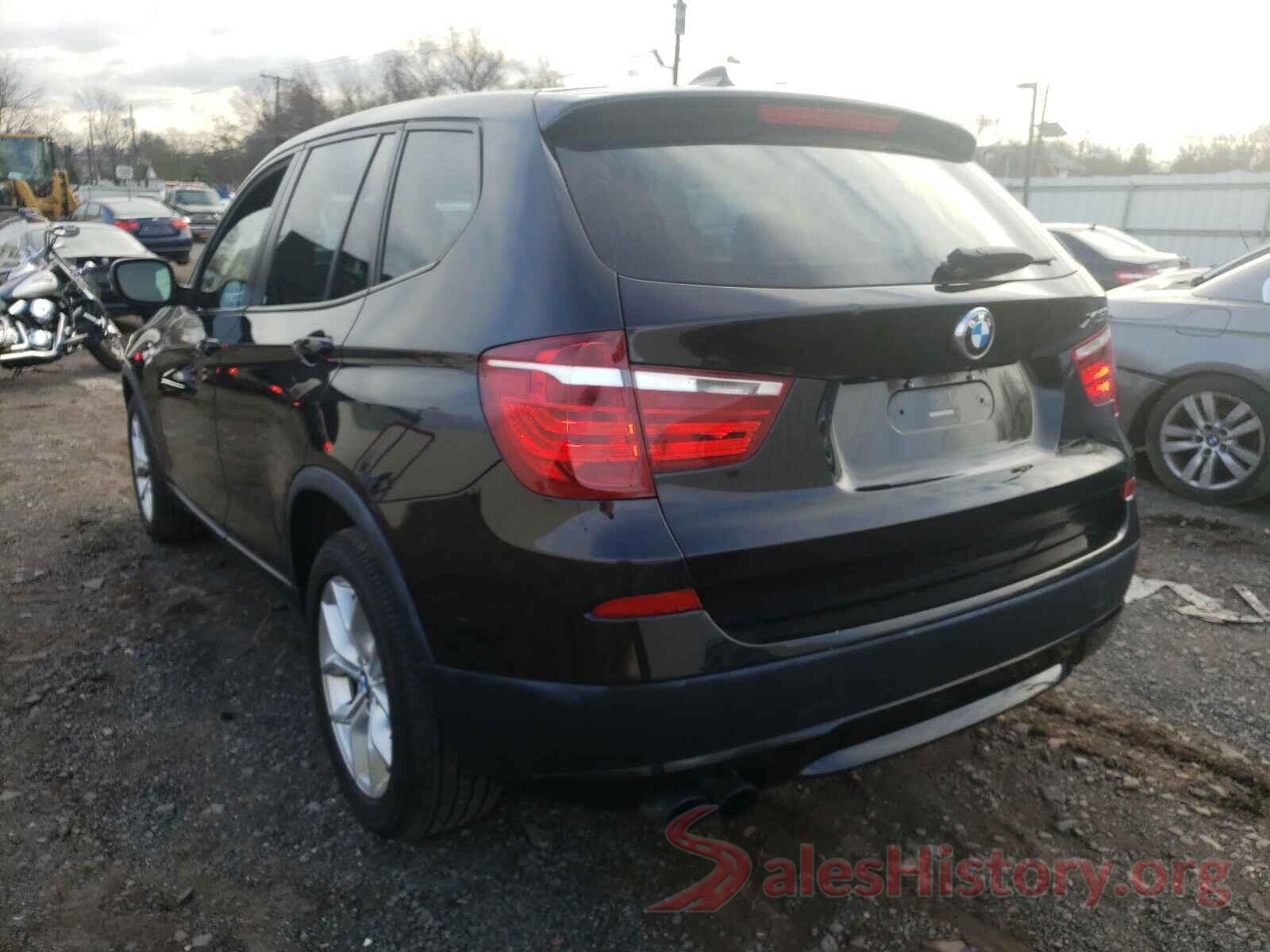 5UXWX9C58D0A29349 2013 BMW X3