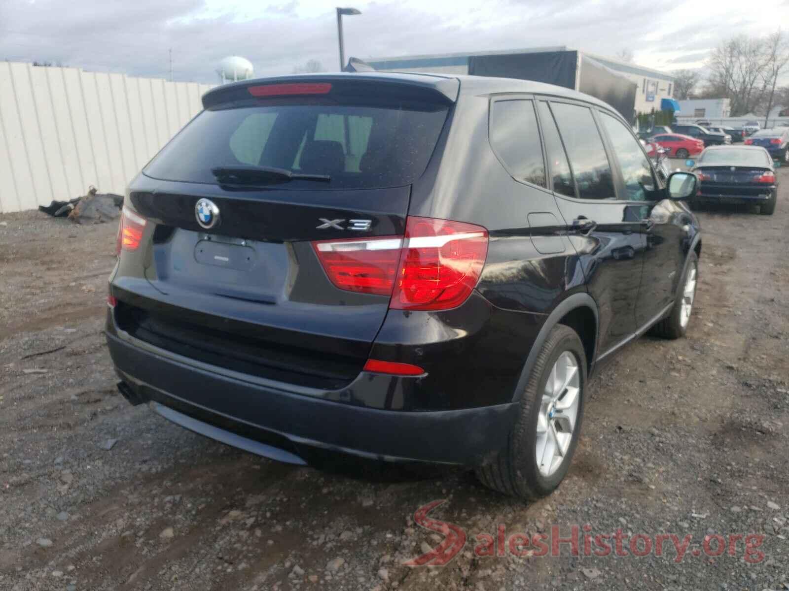 5UXWX9C58D0A29349 2013 BMW X3