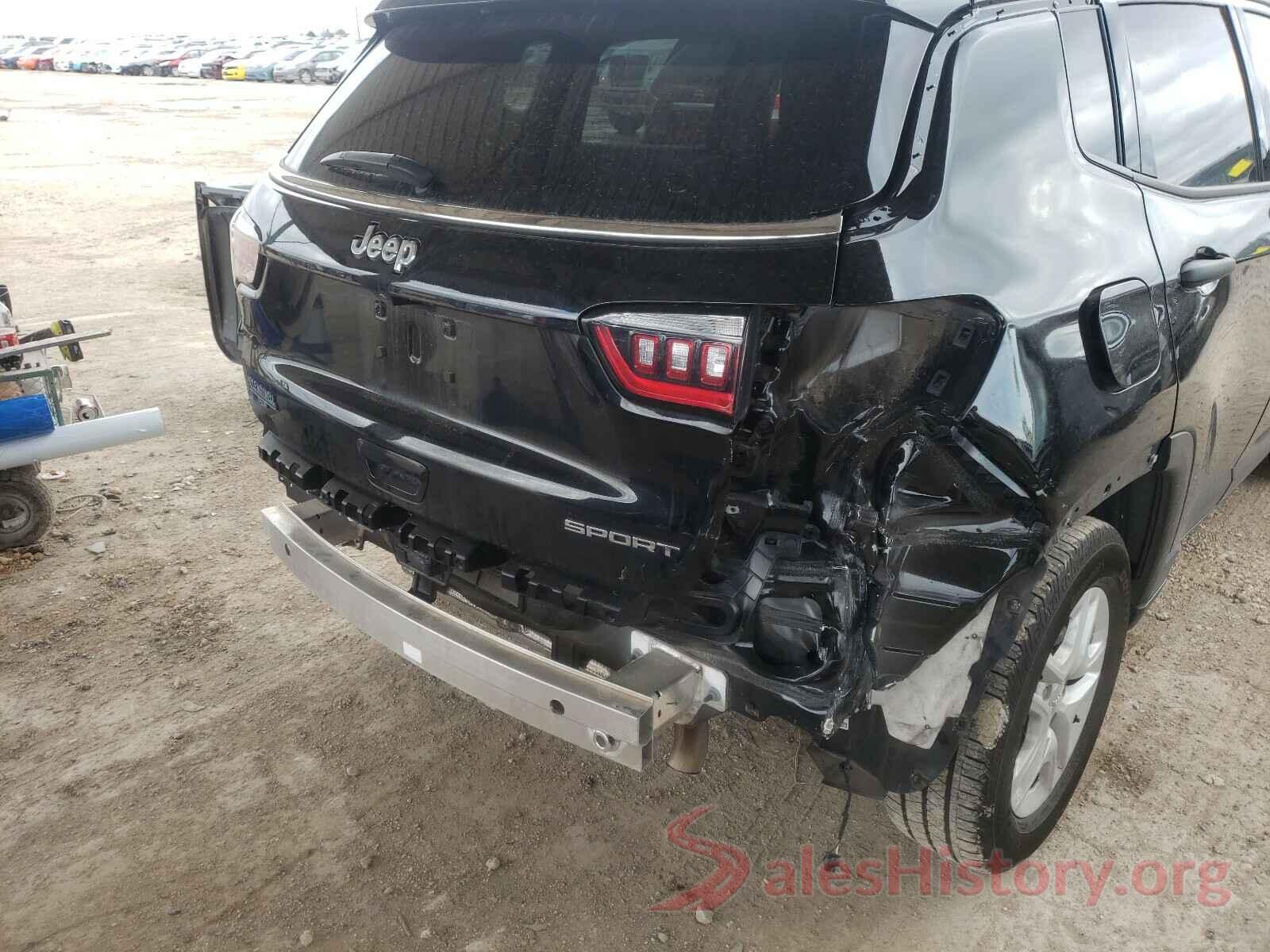 3C4NJCAB4KT833116 2019 JEEP COMPASS