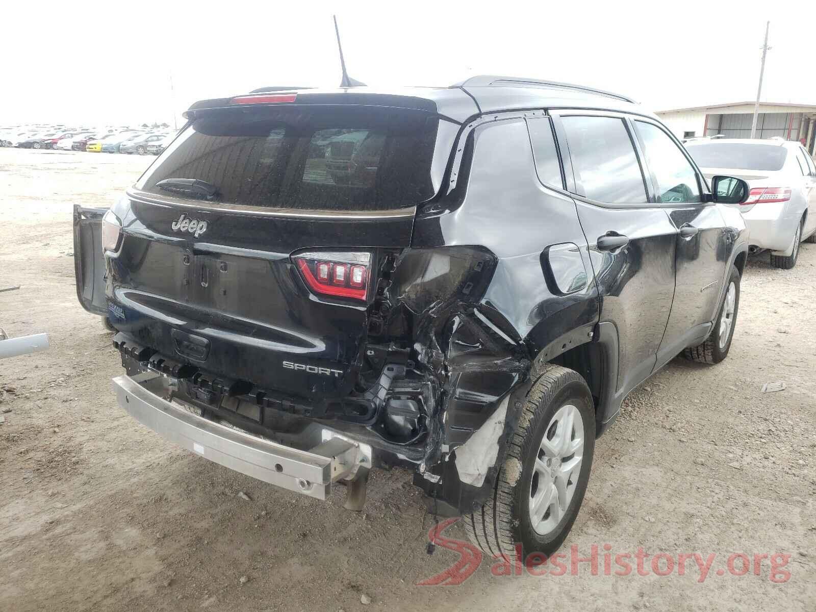 3C4NJCAB4KT833116 2019 JEEP COMPASS