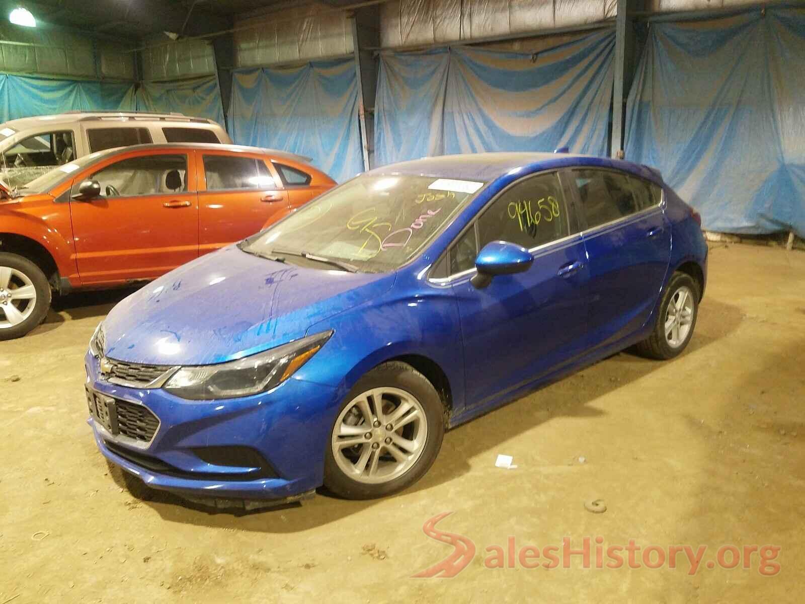 3G1BE6SM0JS584500 2018 CHEVROLET CRUZE