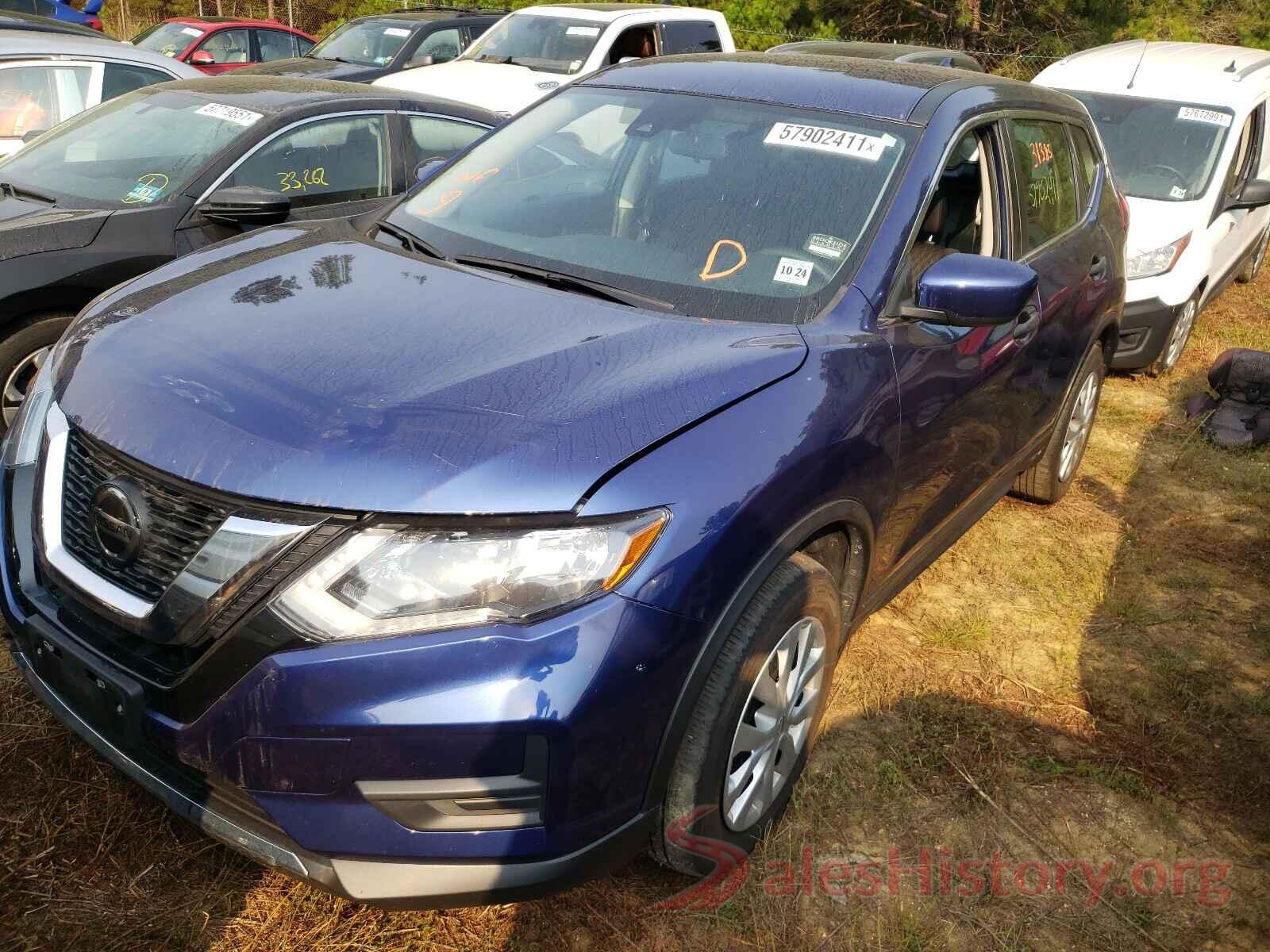 5N1AT2MV4KC834007 2019 NISSAN ROGUE