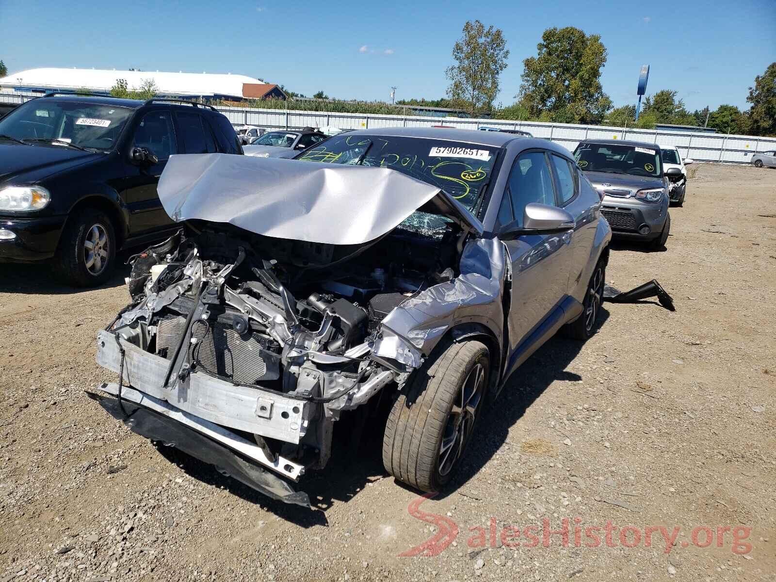 NMTKHMBX5JR044513 2018 TOYOTA C-HR