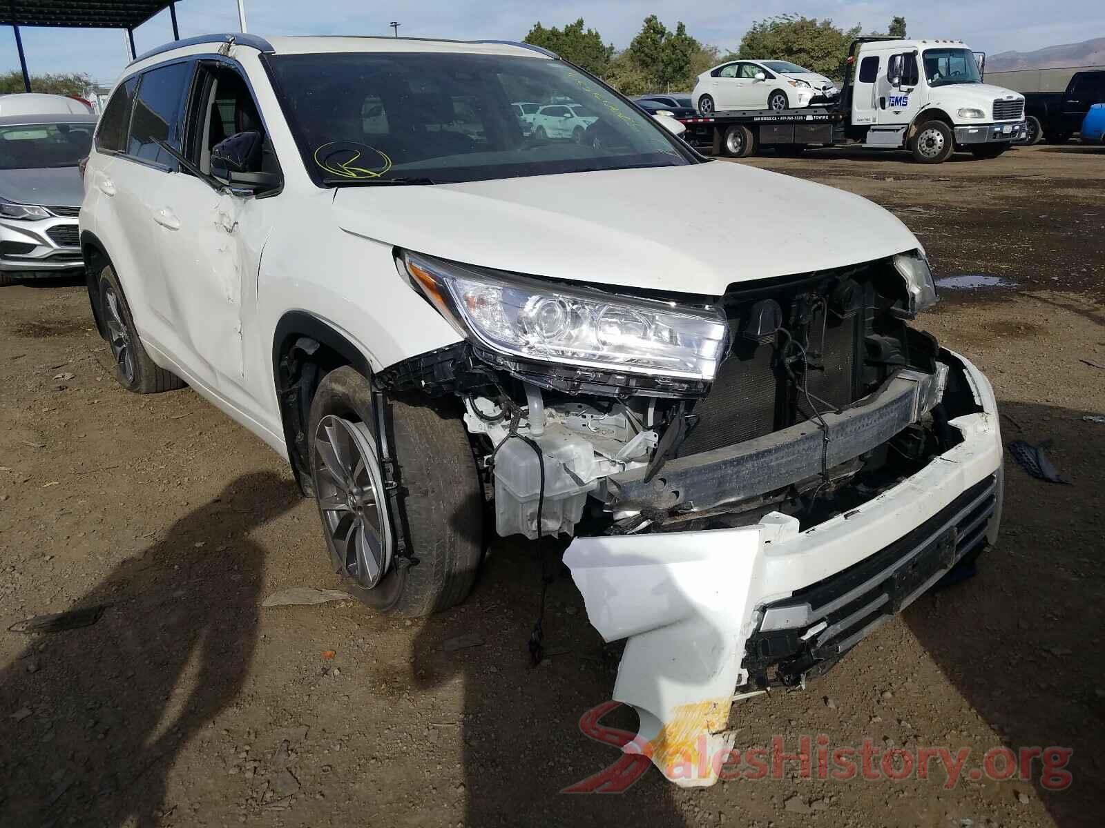 5TDJZRFH0HS398816 2017 TOYOTA HIGHLANDER