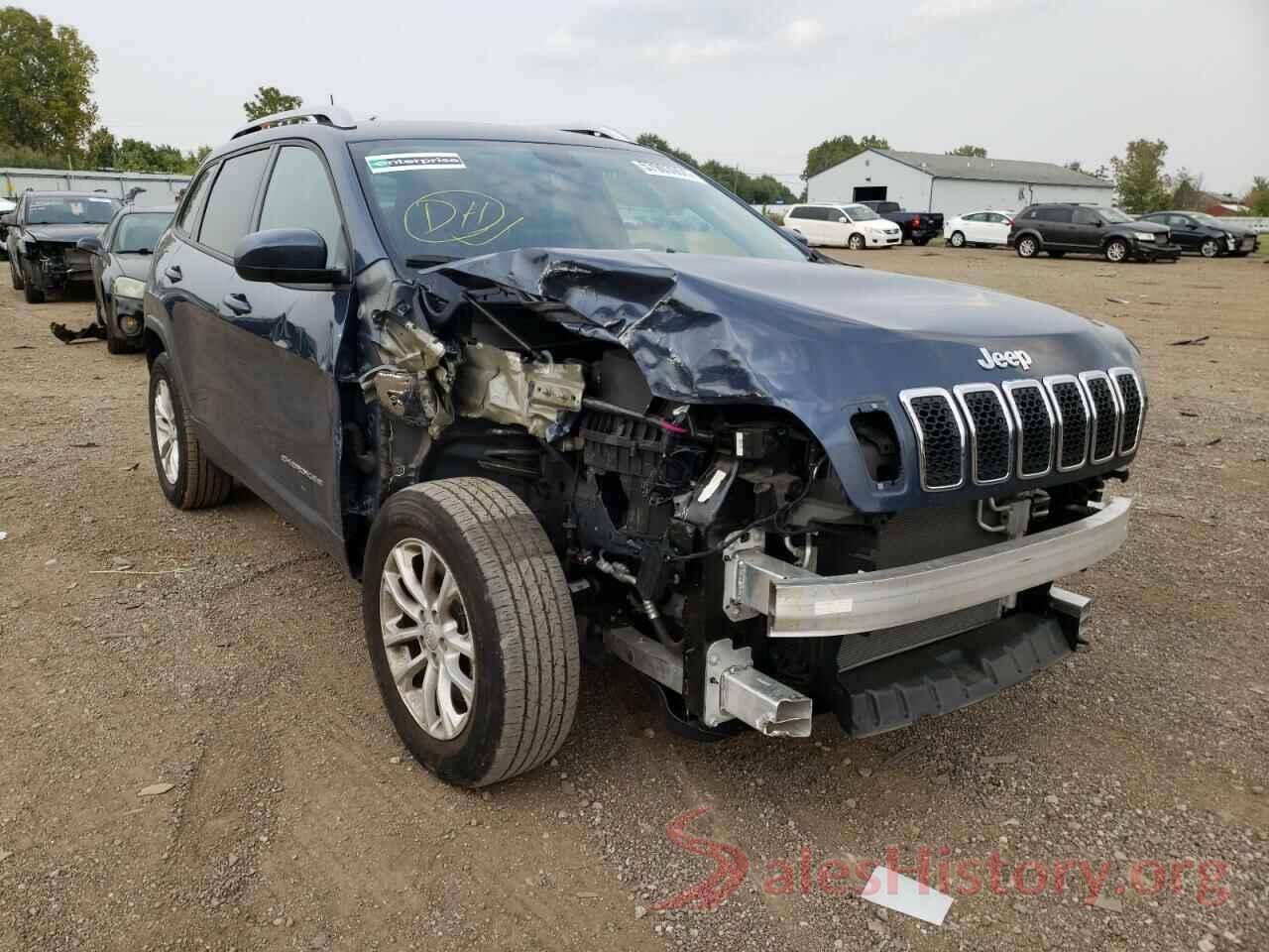 1C4PJMCB7LD652207 2020 JEEP CHEROKEE