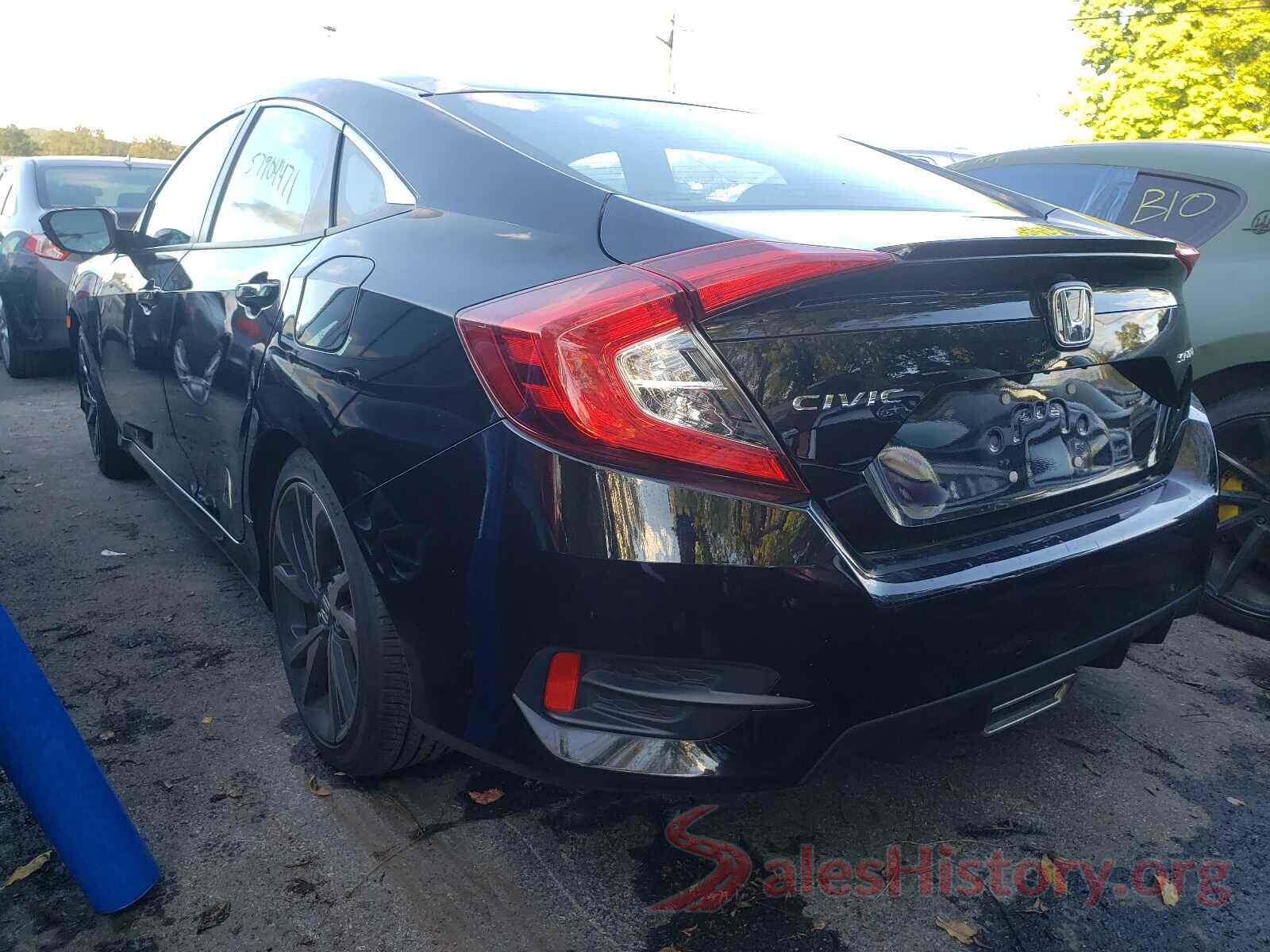 2HGFC2F83KH569855 2019 HONDA CIVIC