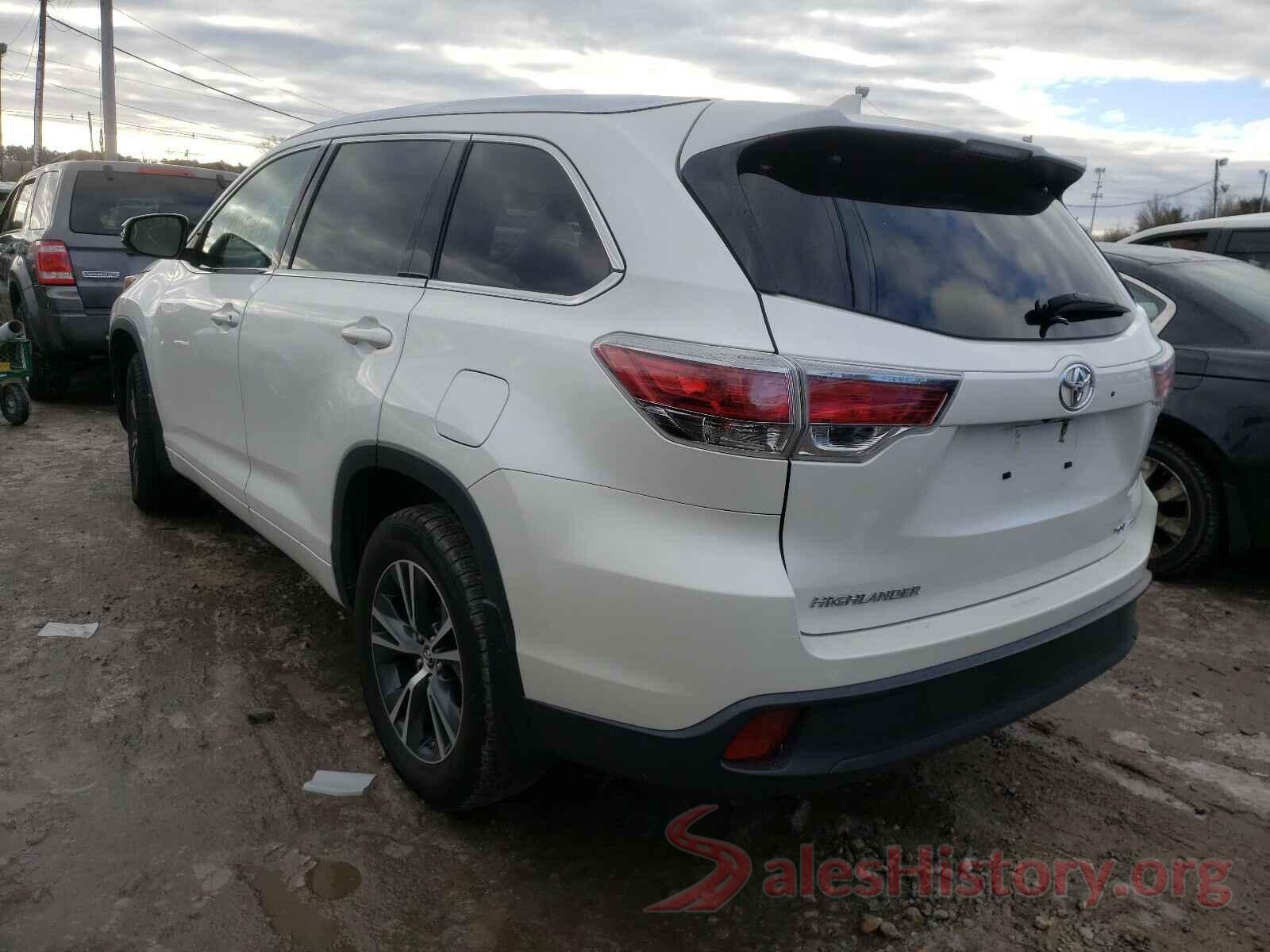 5TDJKRFH1GS335601 2016 TOYOTA HIGHLANDER