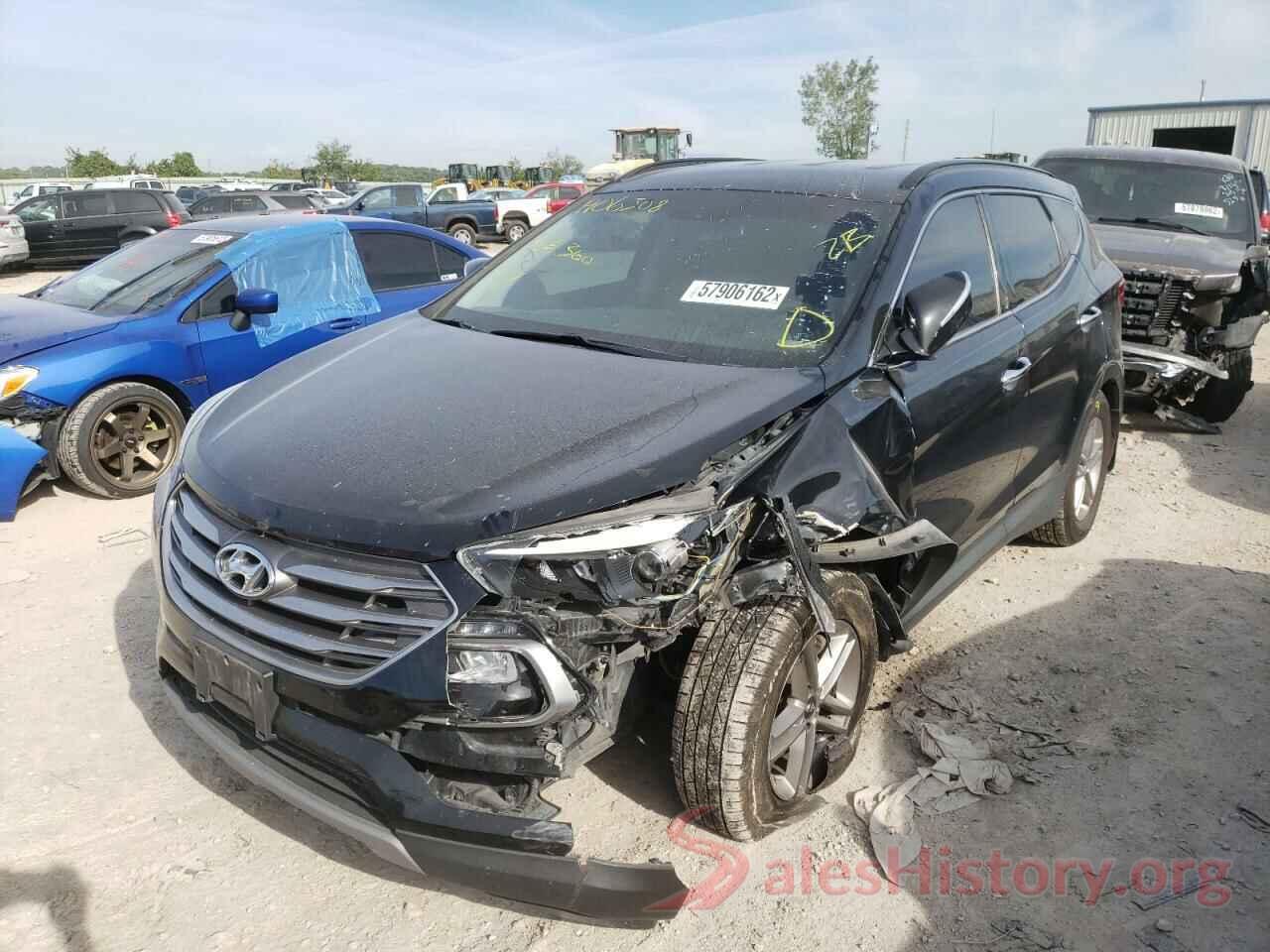 5NMZUDLB1JH063089 2018 HYUNDAI SANTA FE