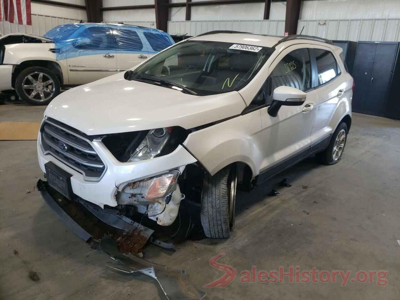 MAJ3S2GE9KC280111 2019 FORD ECOSPORT