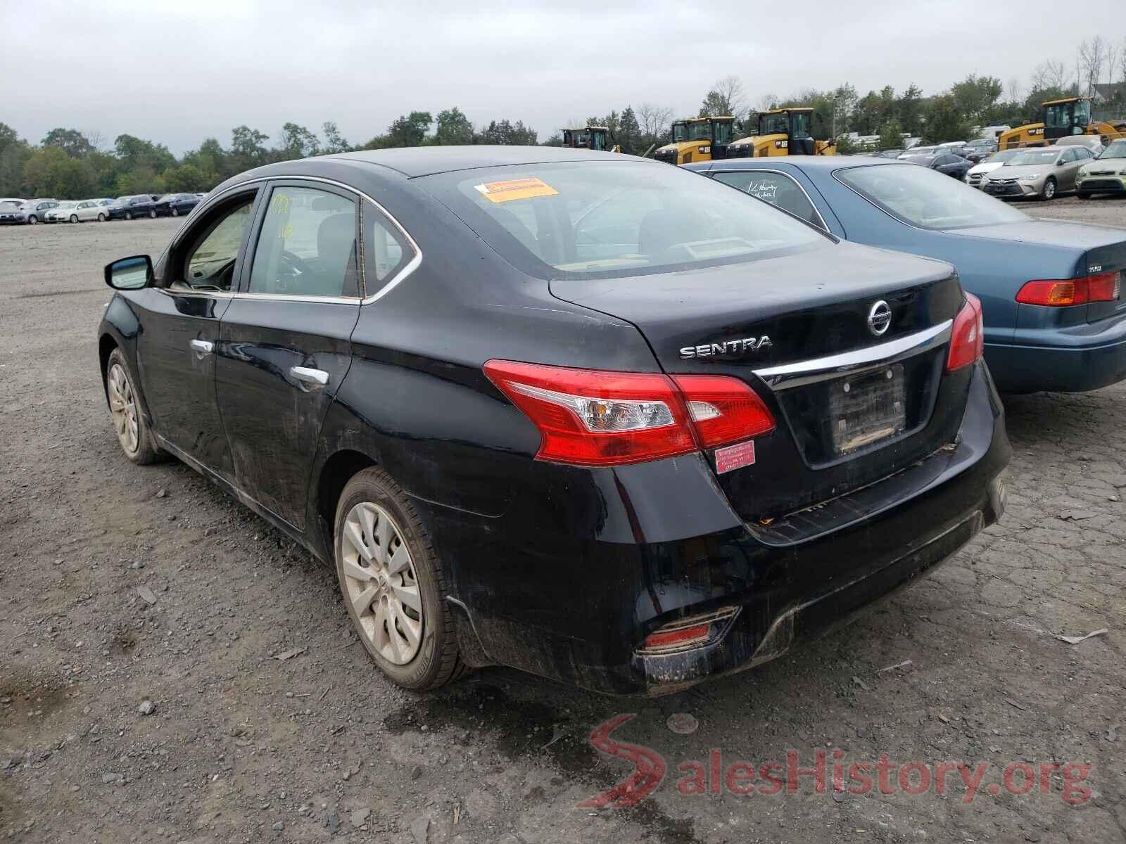 3N1AB7AP2HY405770 2017 NISSAN SENTRA