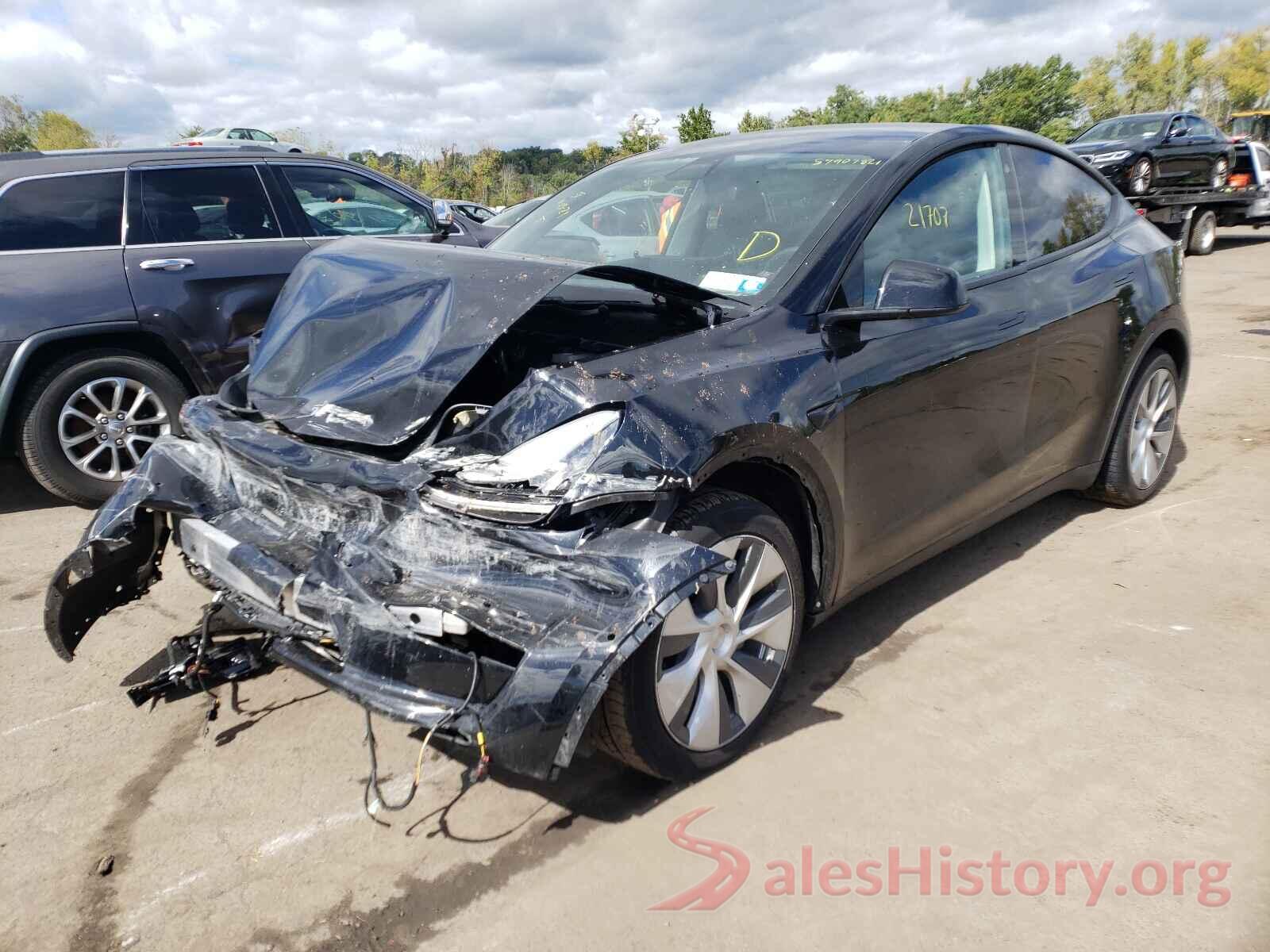 5YJYGDEE1MF067546 2021 TESLA MODEL Y