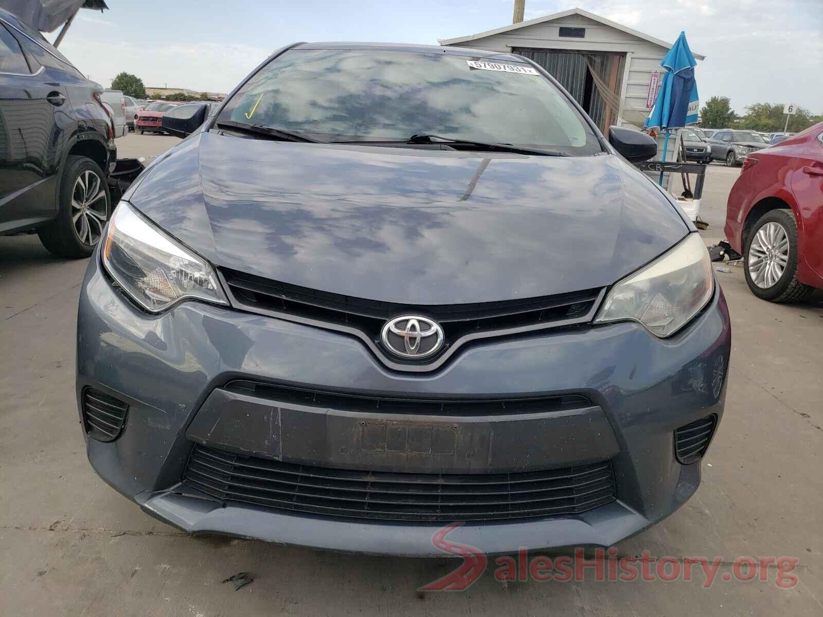 5YFBURHE2GP477434 2016 TOYOTA COROLLA