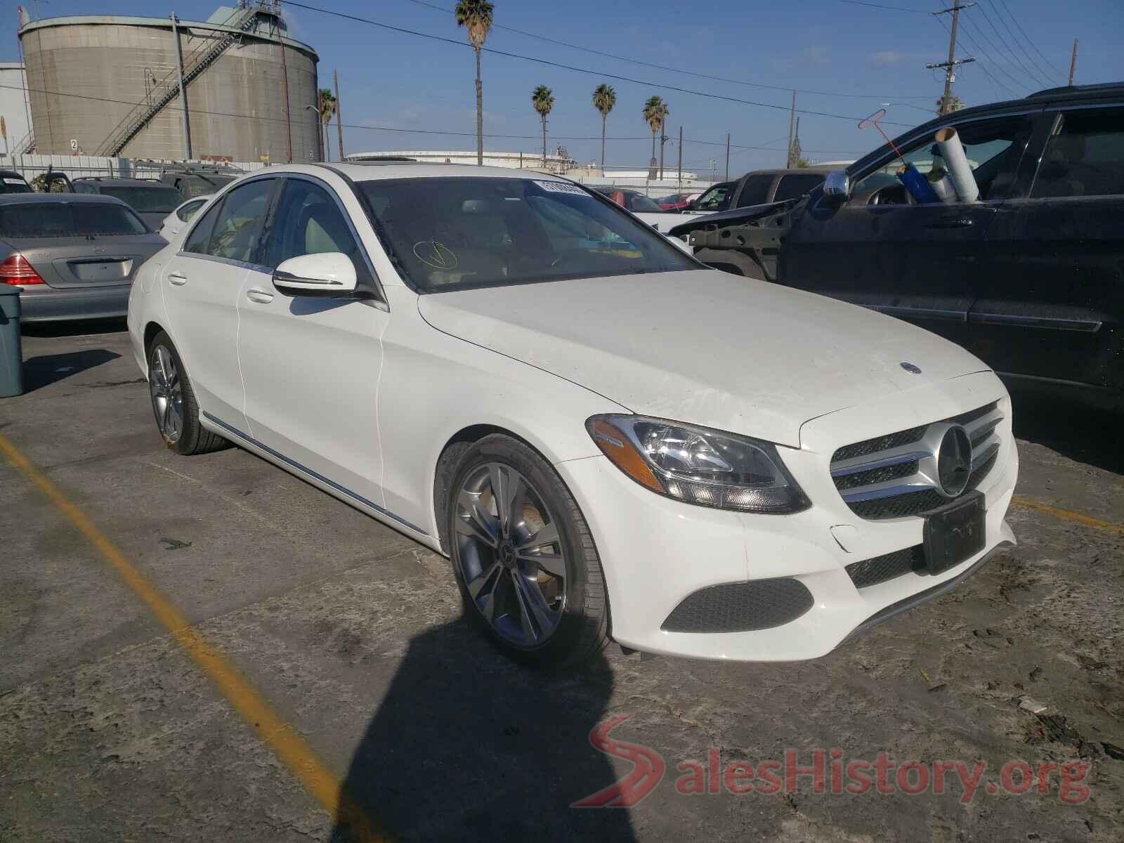 55SWF4JB5JU263988 2018 MERCEDES-BENZ C CLASS