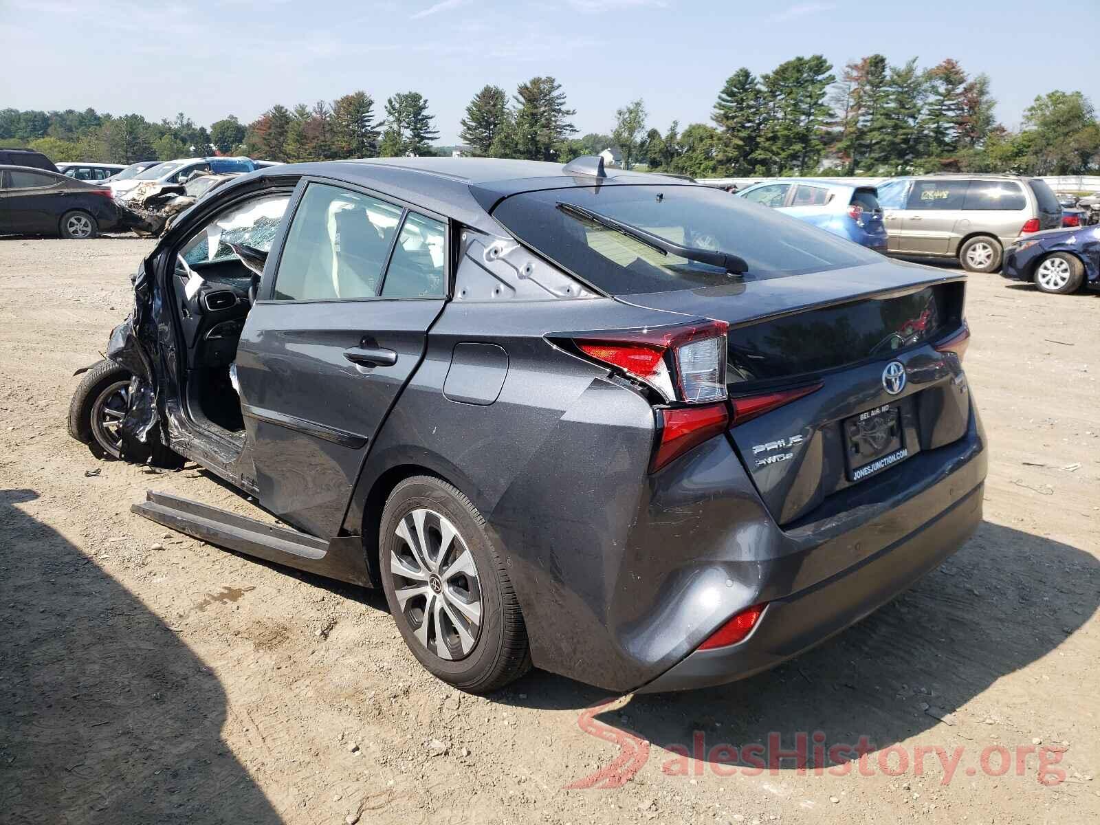 JTDL9RFU1L3013473 2020 TOYOTA PRIUS