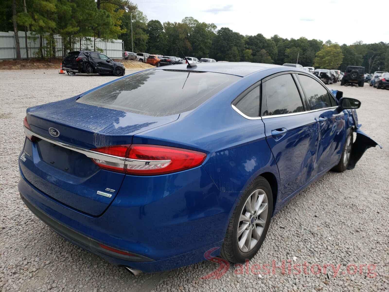 3FA6P0HD9HR293458 2017 FORD FUSION