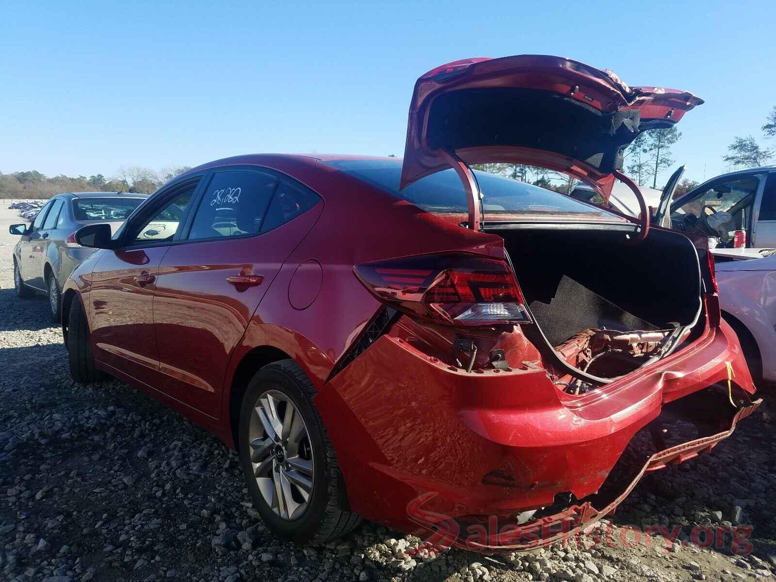 5NPD84LF5KH489874 2019 HYUNDAI ELANTRA