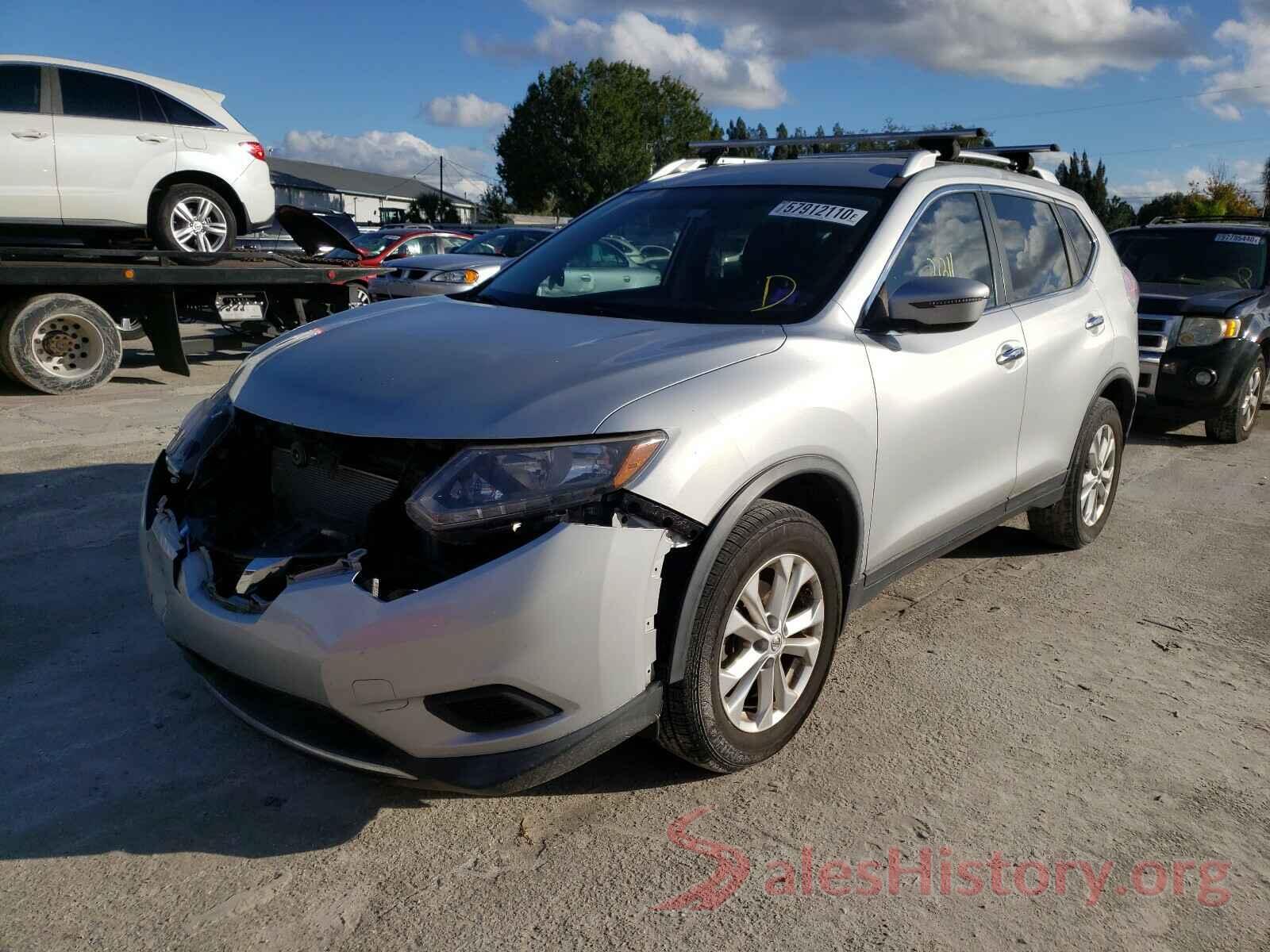 KNMAT2MTXGP640200 2016 NISSAN ROGUE