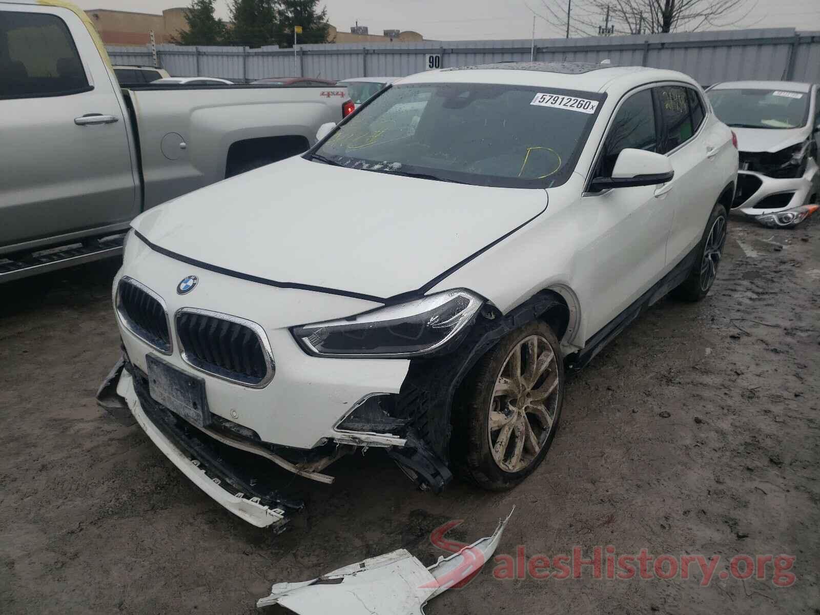 WBXYJ1C03L5P09534 2020 BMW X2