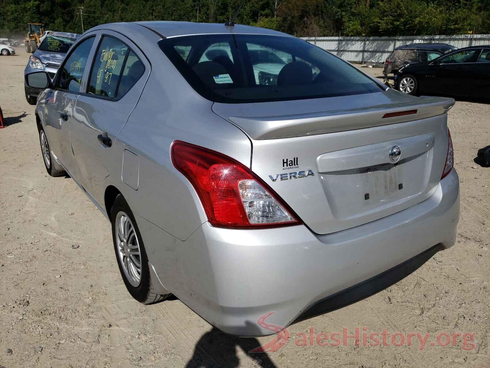 3N1CN7AP0HL807476 2017 NISSAN VERSA