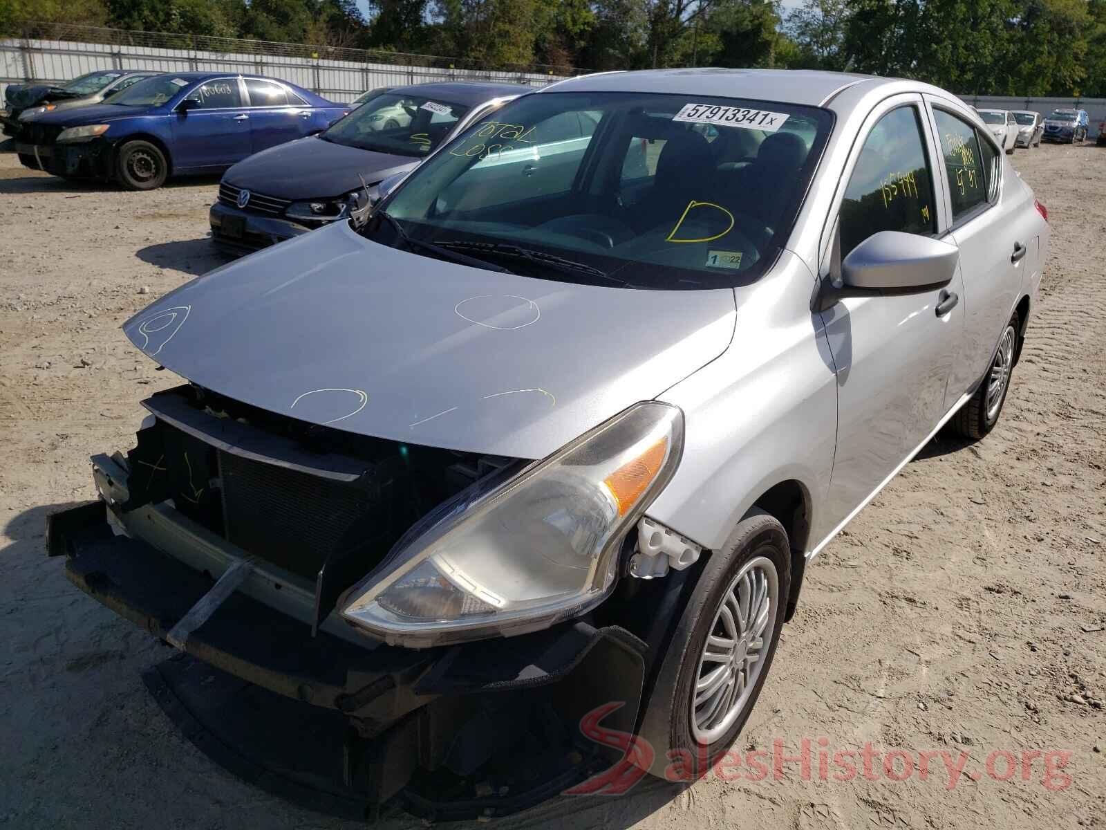 3N1CN7AP0HL807476 2017 NISSAN VERSA