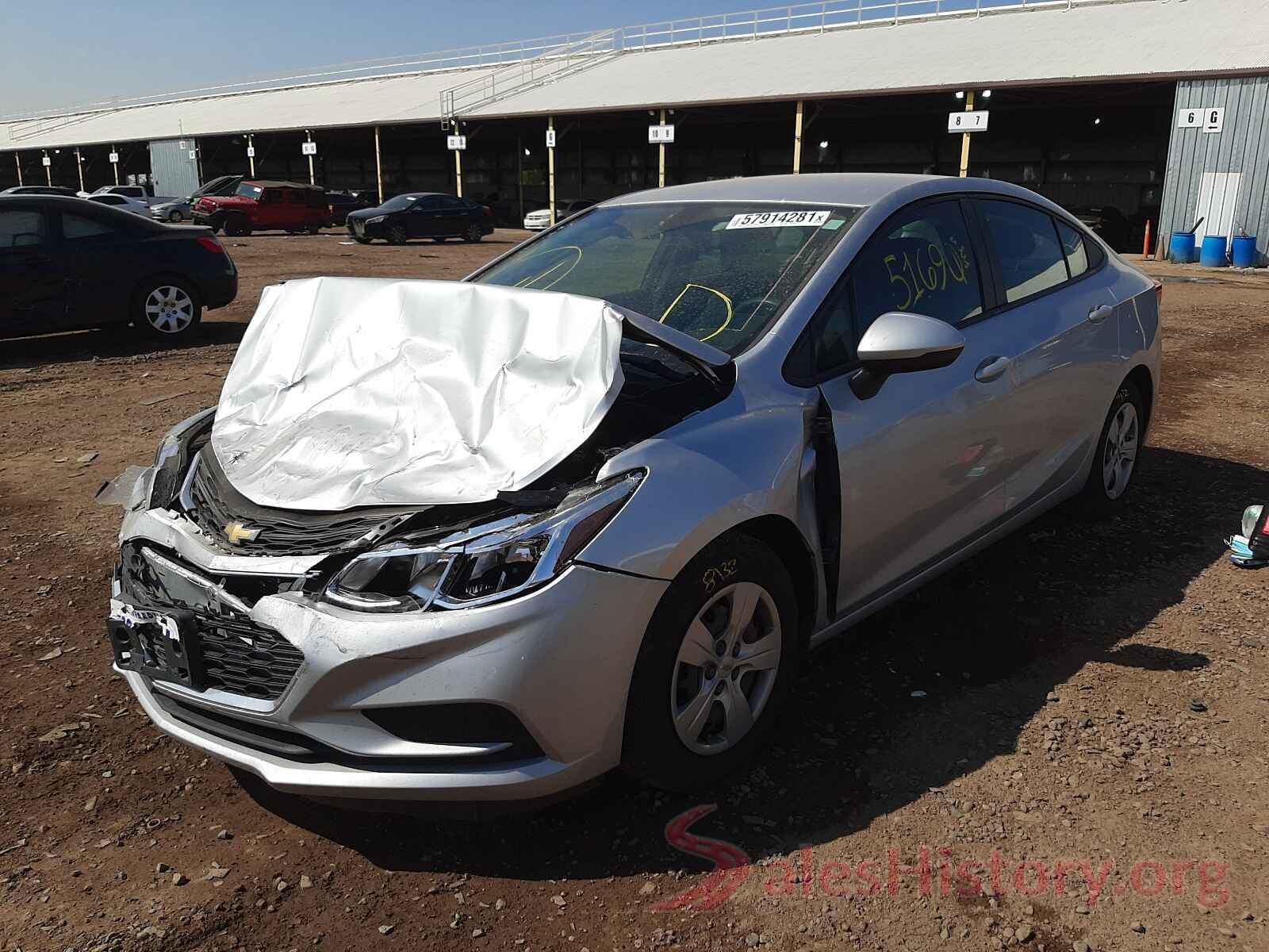 1G1BC5SM5H7116688 2017 CHEVROLET CRUZE