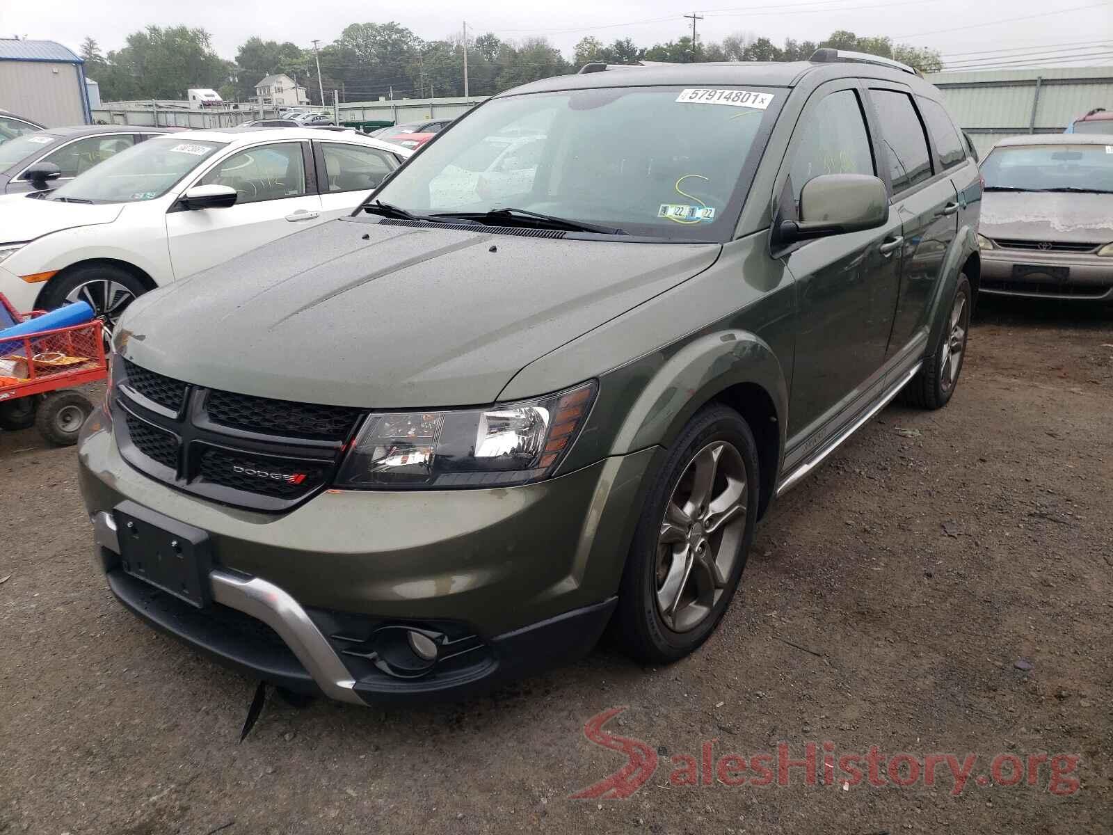 3C4PDDGG7GT192186 2016 DODGE JOURNEY