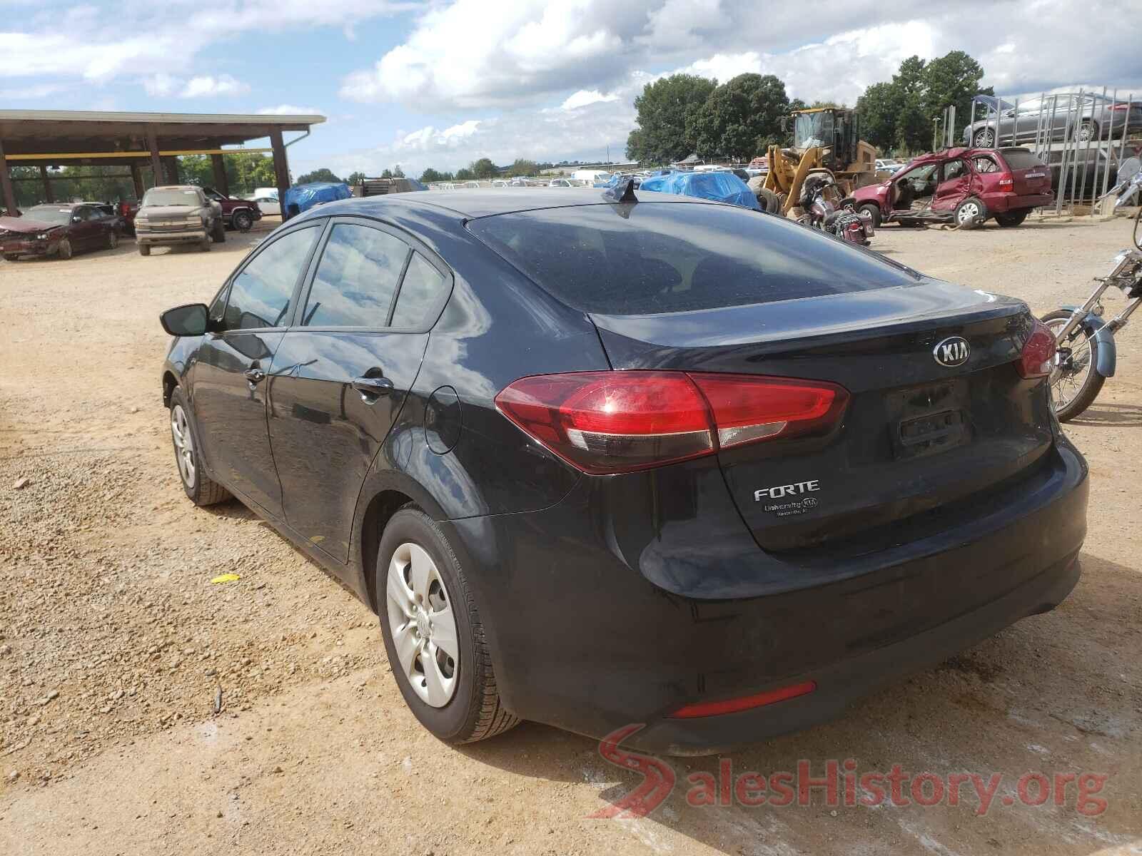 3KPFK4A79HE132846 2017 KIA FORTE