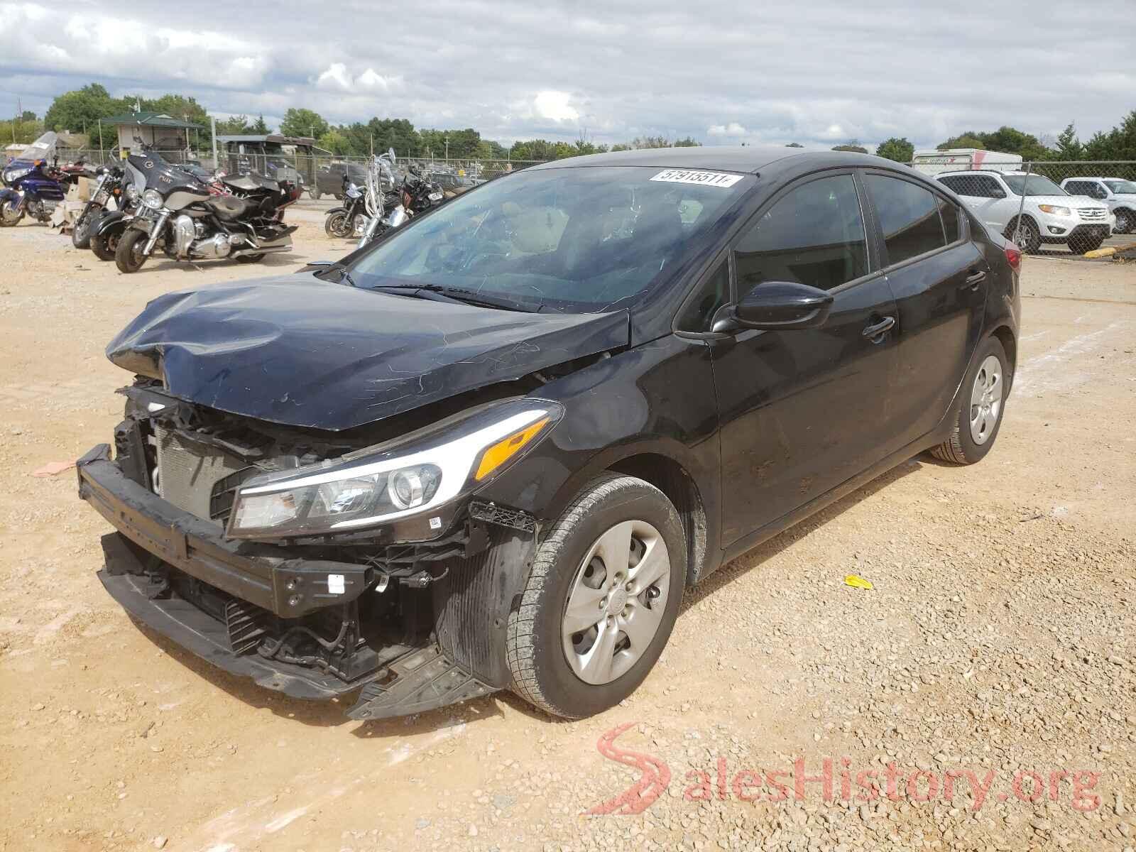 3KPFK4A79HE132846 2017 KIA FORTE