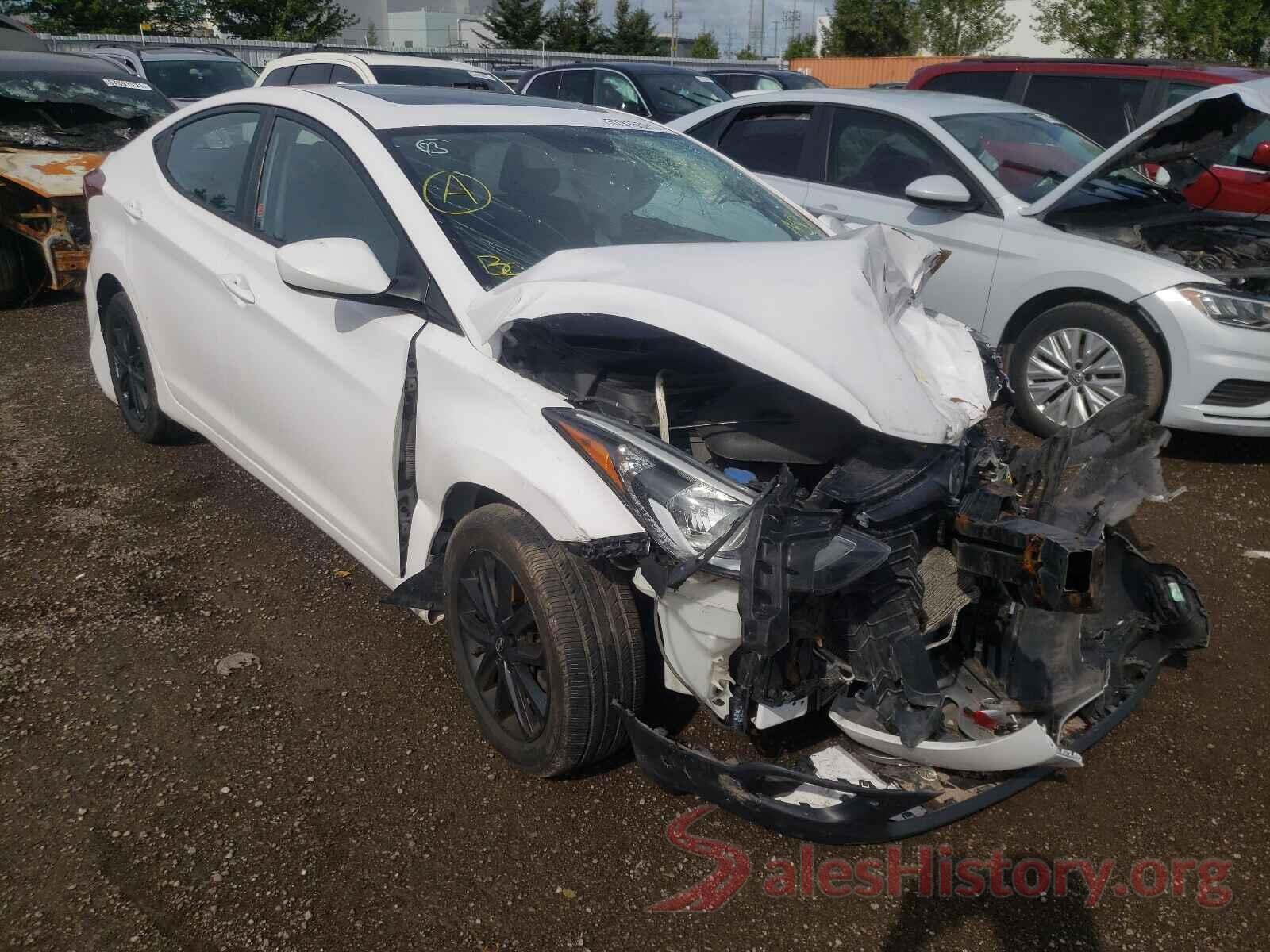 KMHDH4AE2GU613621 2016 HYUNDAI ELANTRA