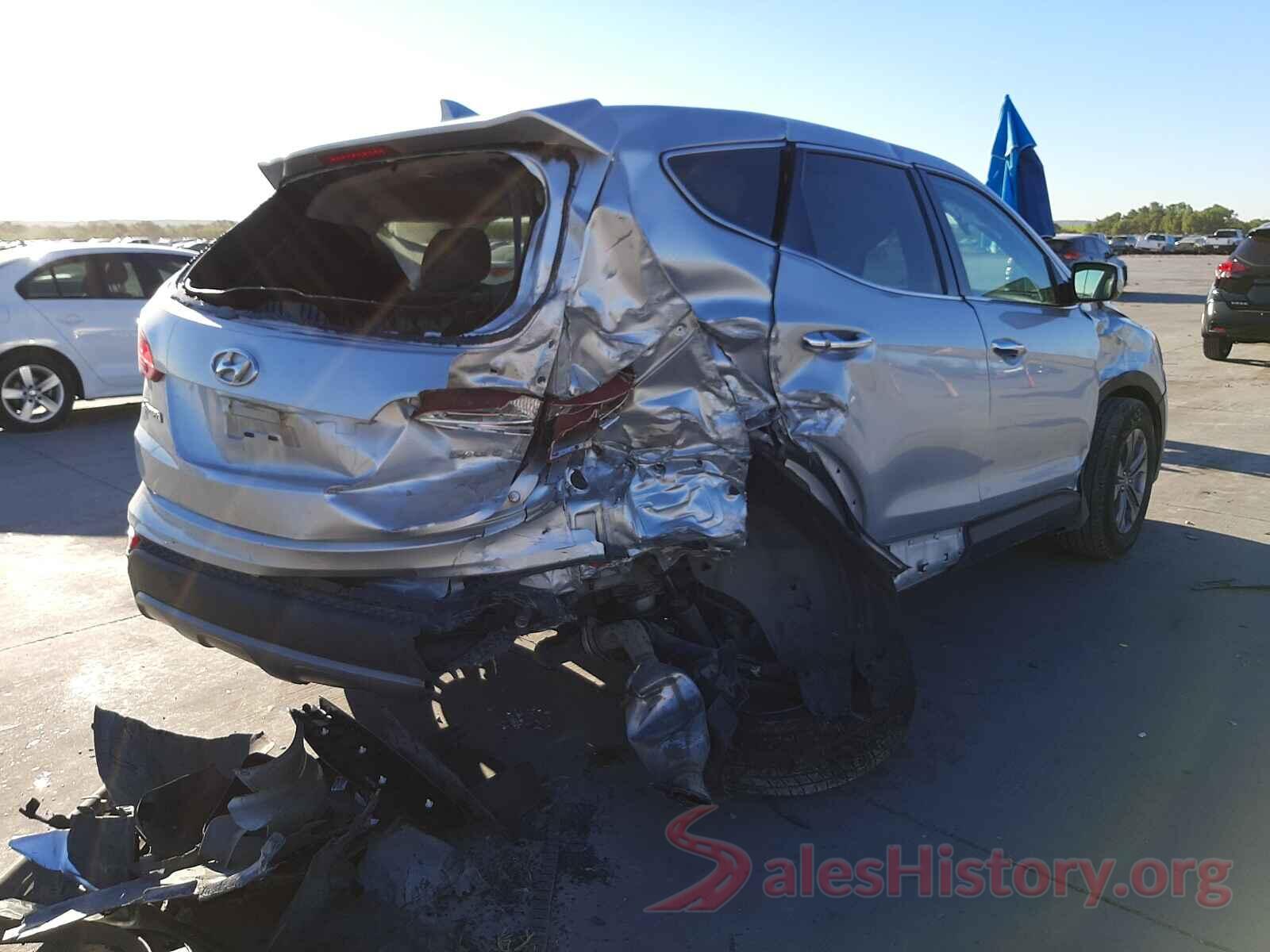 5XYZT3LB6GG358561 2016 HYUNDAI SANTA FE