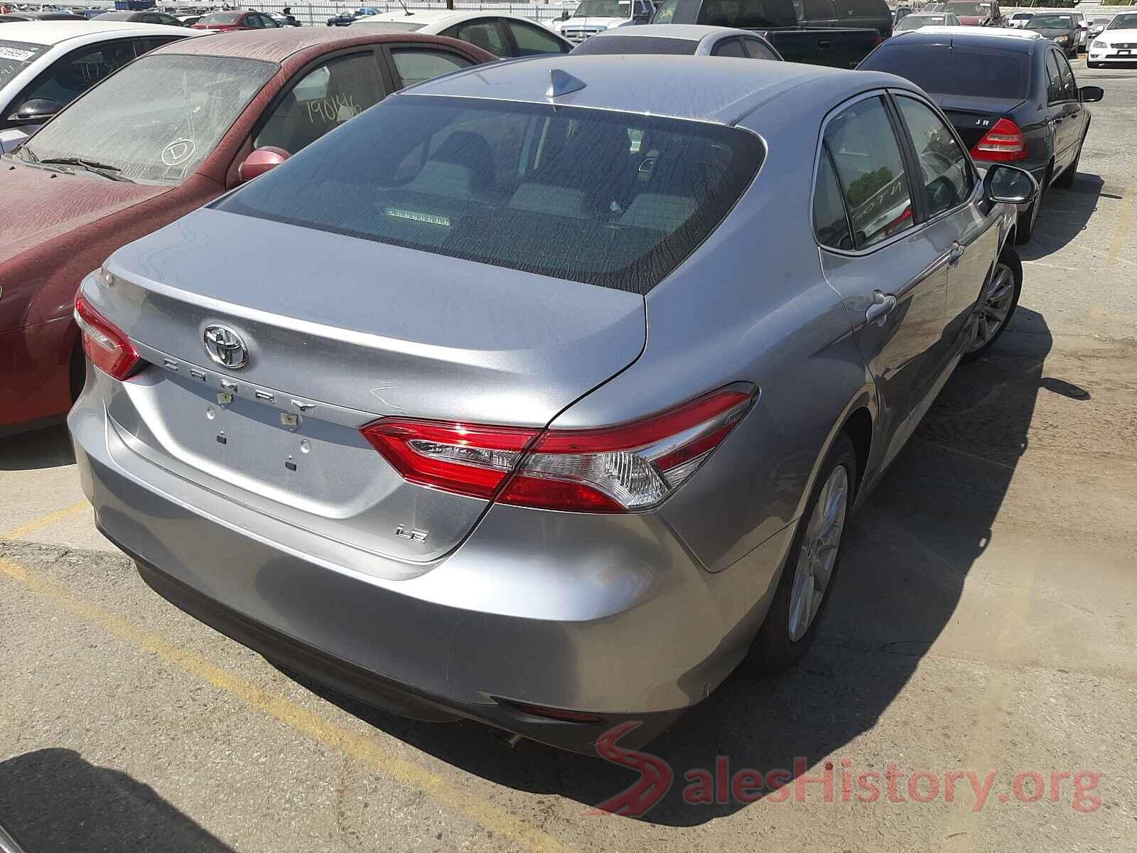 4T1B11HK7KU758121 2019 TOYOTA CAMRY