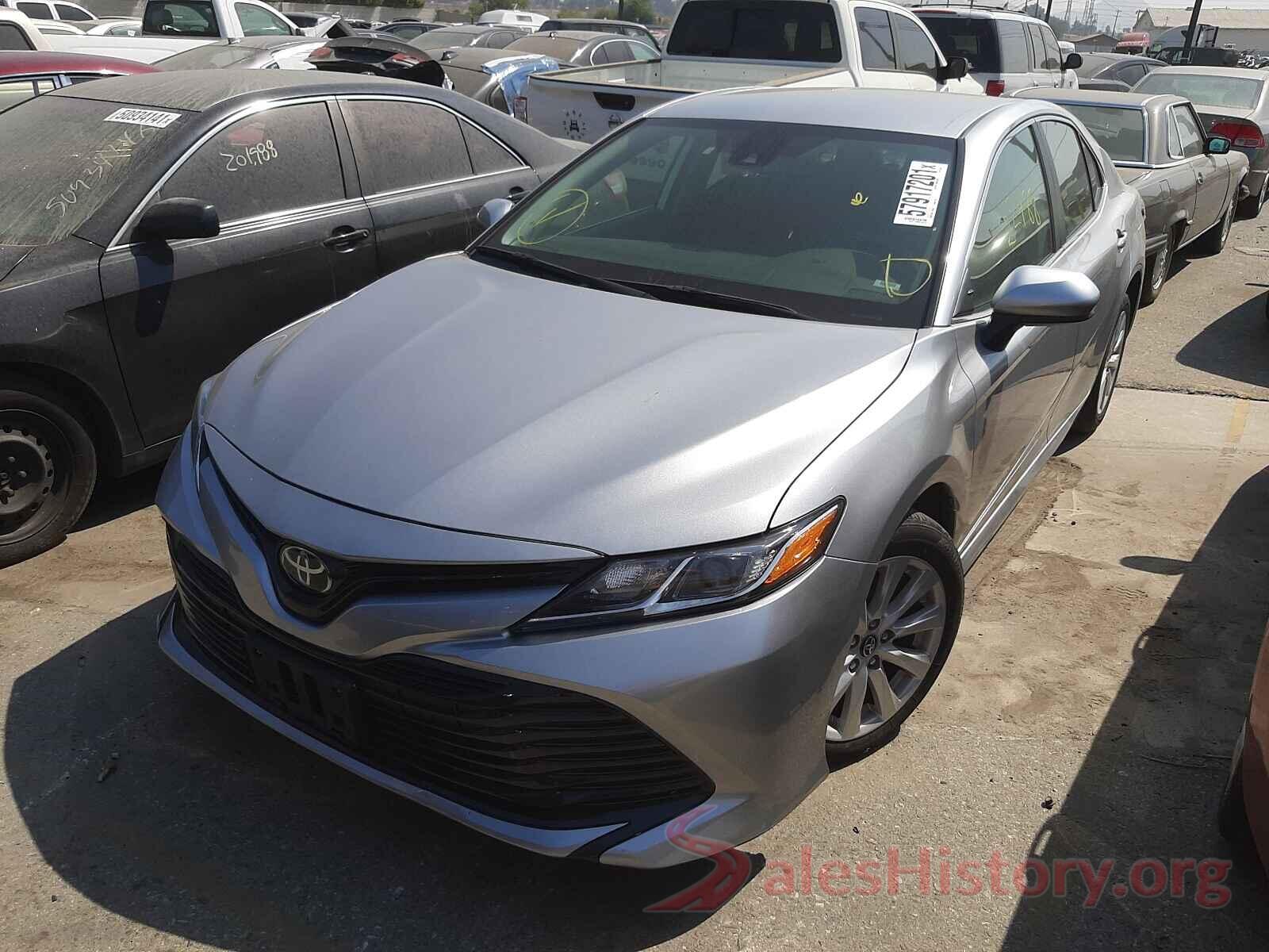 4T1B11HK7KU758121 2019 TOYOTA CAMRY