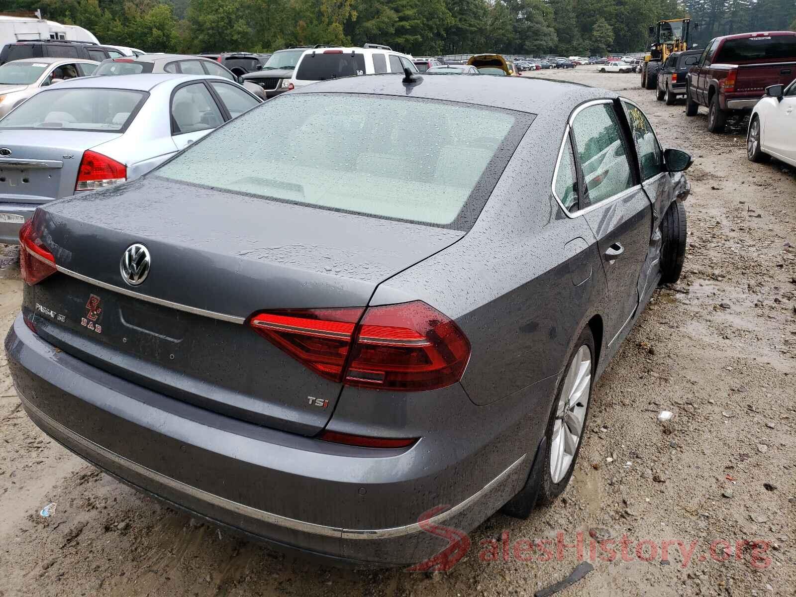 1VWGT7A37HC020843 2017 VOLKSWAGEN PASSAT