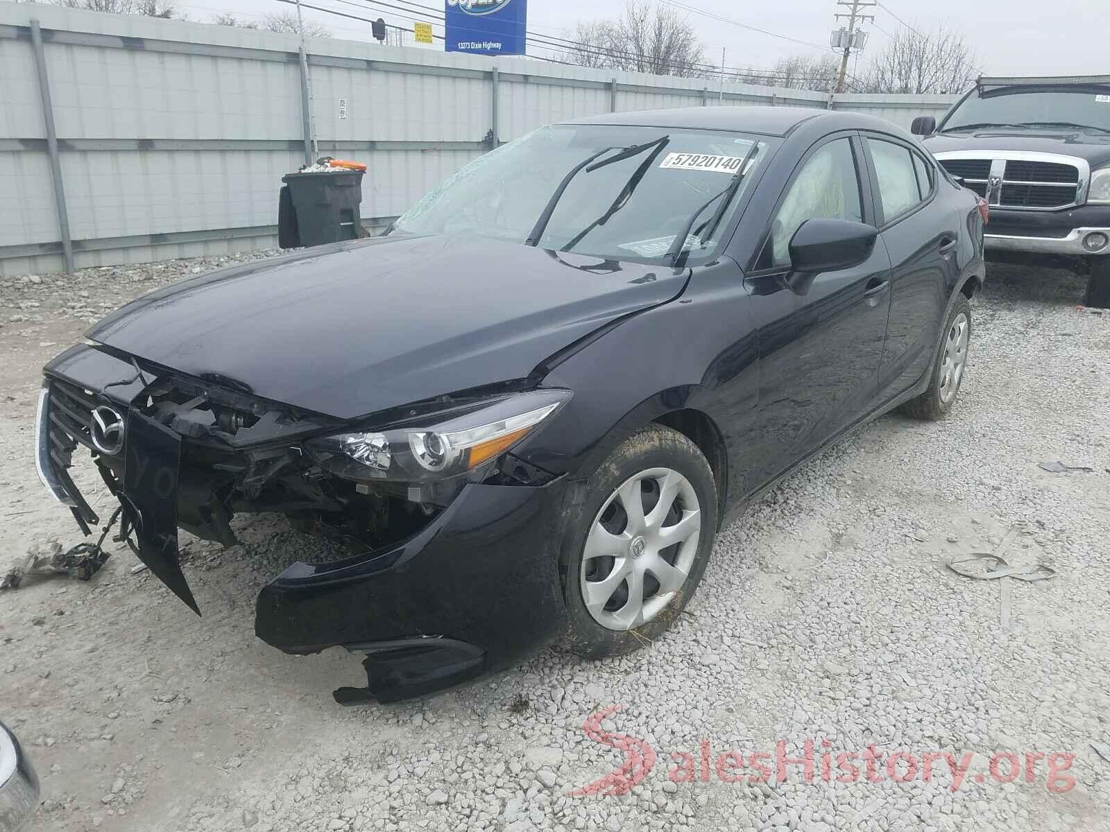 3MZBN1U76HM152832 2017 MAZDA 3