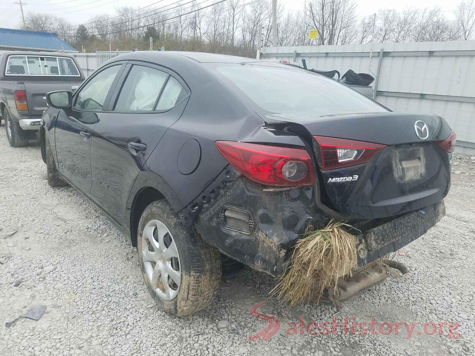 3MZBN1U76HM152832 2017 MAZDA 3