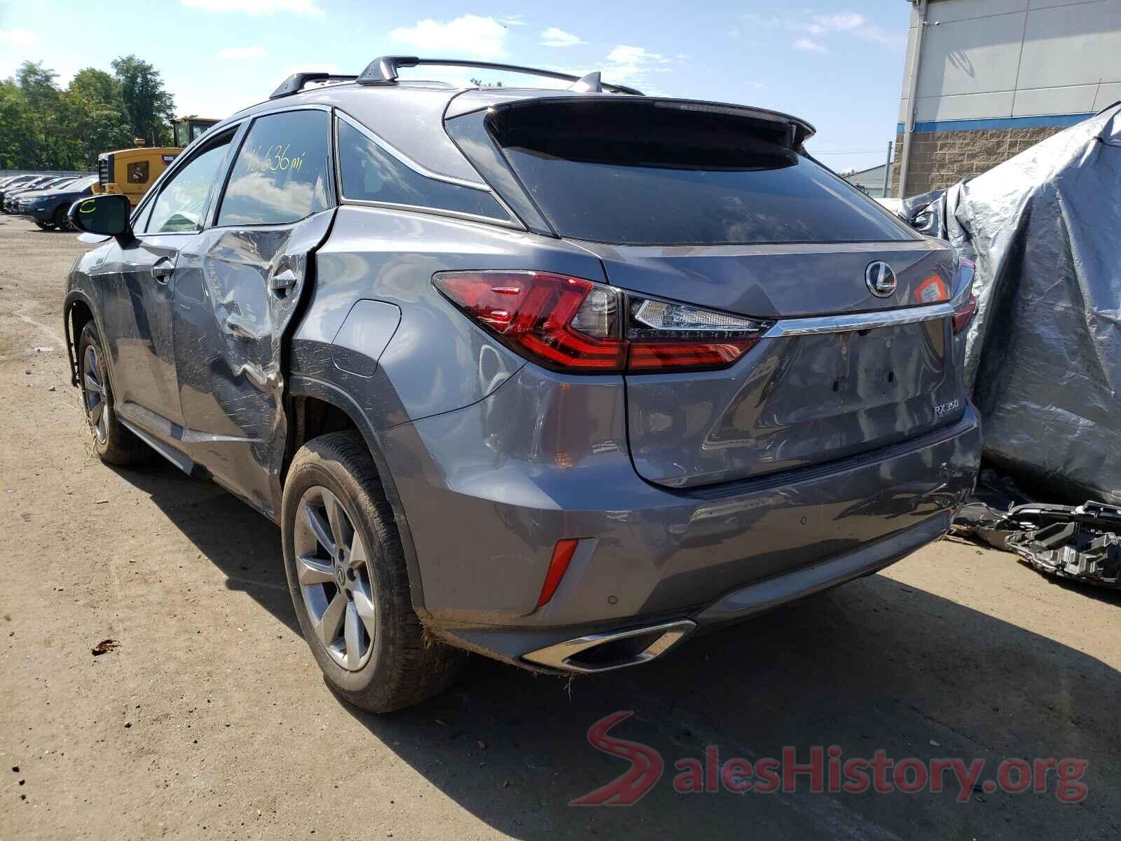 2T2BZMCA0KC197881 2019 LEXUS RX350