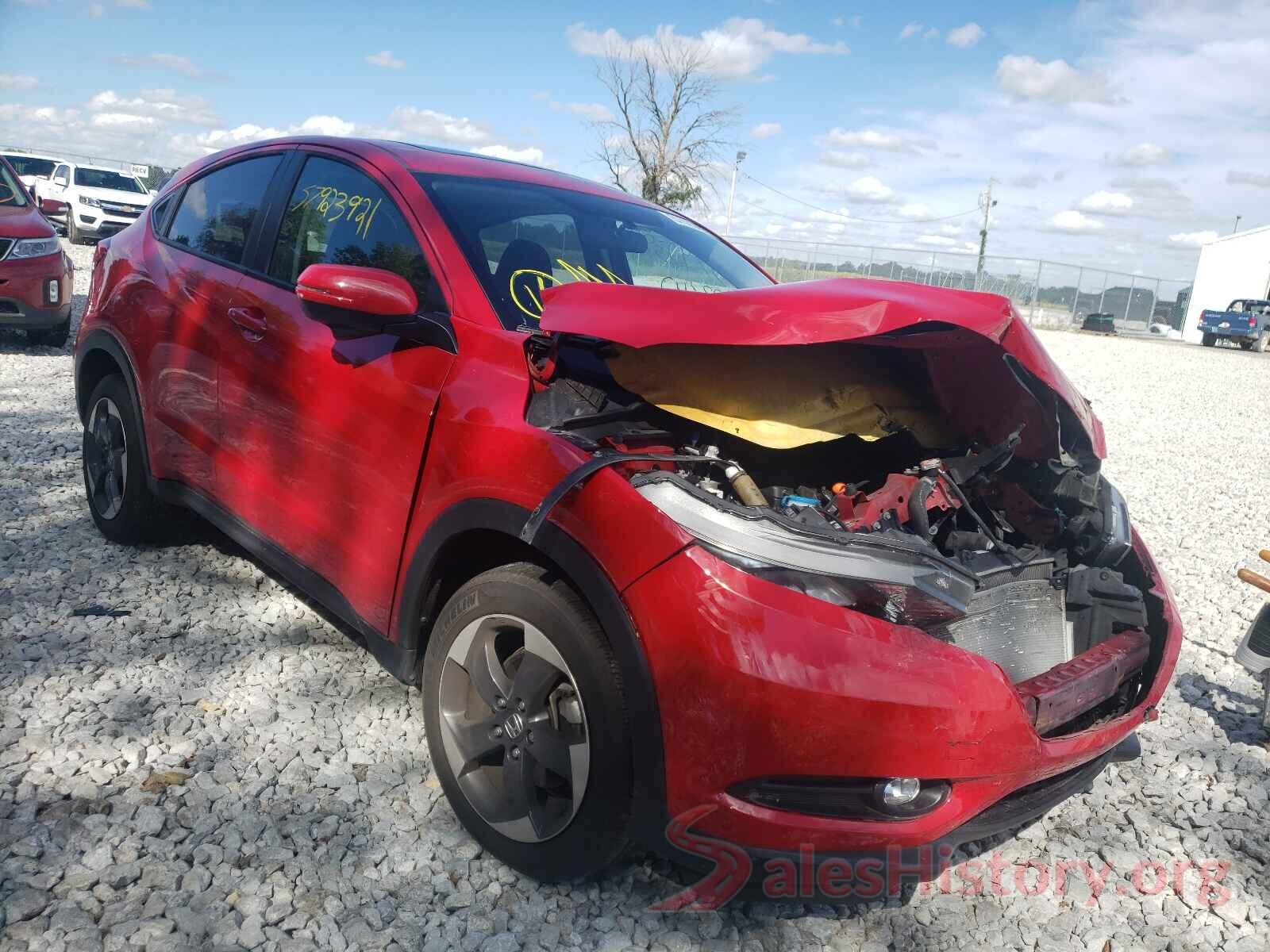 3CZRU6H54JG722593 2018 HONDA HR-V