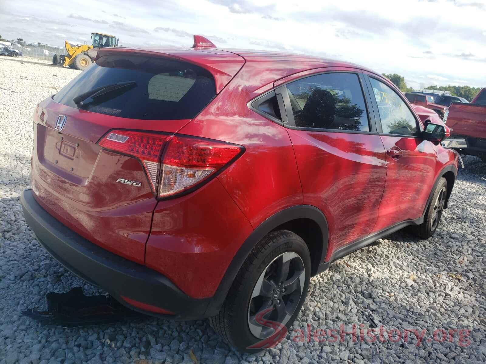 3CZRU6H54JG722593 2018 HONDA HR-V