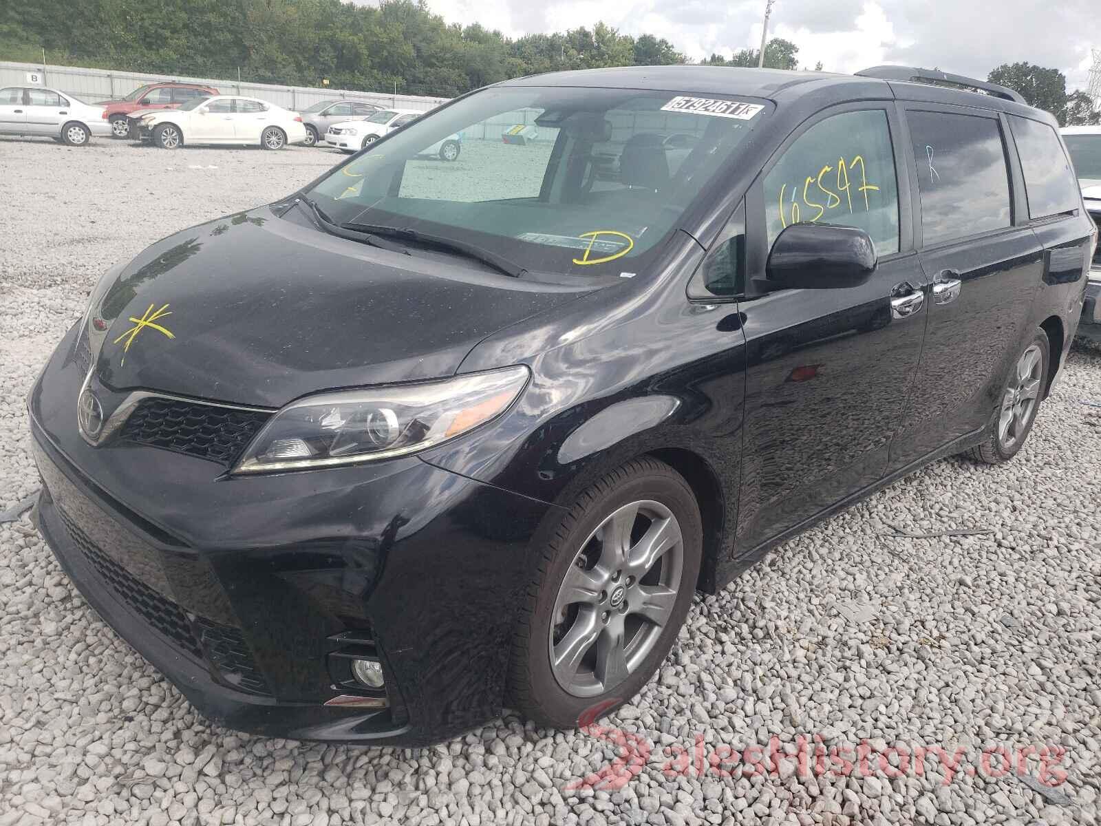 5TDXZ3DC0KS978878 2019 TOYOTA SIENNA