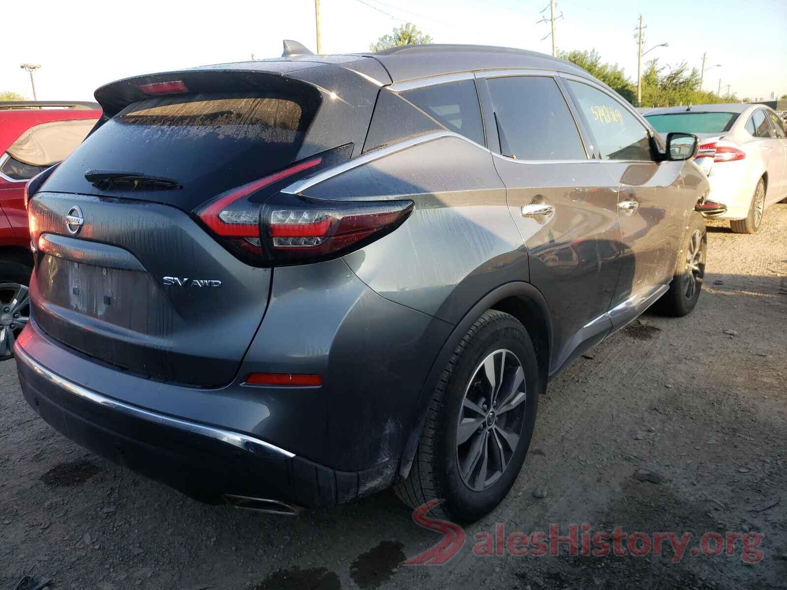 5N1AZ2BS5LN123025 2020 NISSAN MURANO